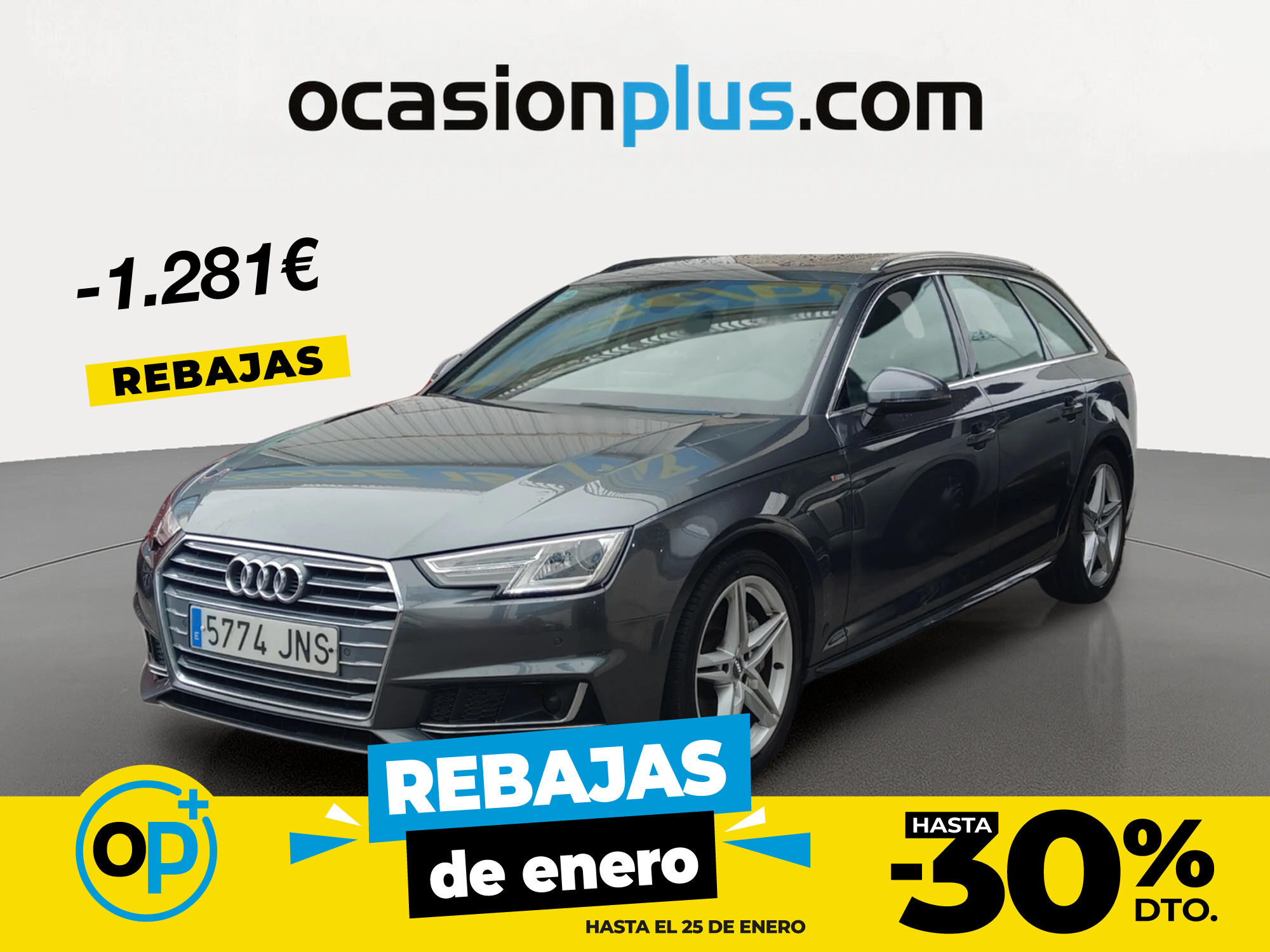 AUDI A4 (sport edition 2.0 TDI quattro 140 kW (190 CV) S tronic) en Madrid