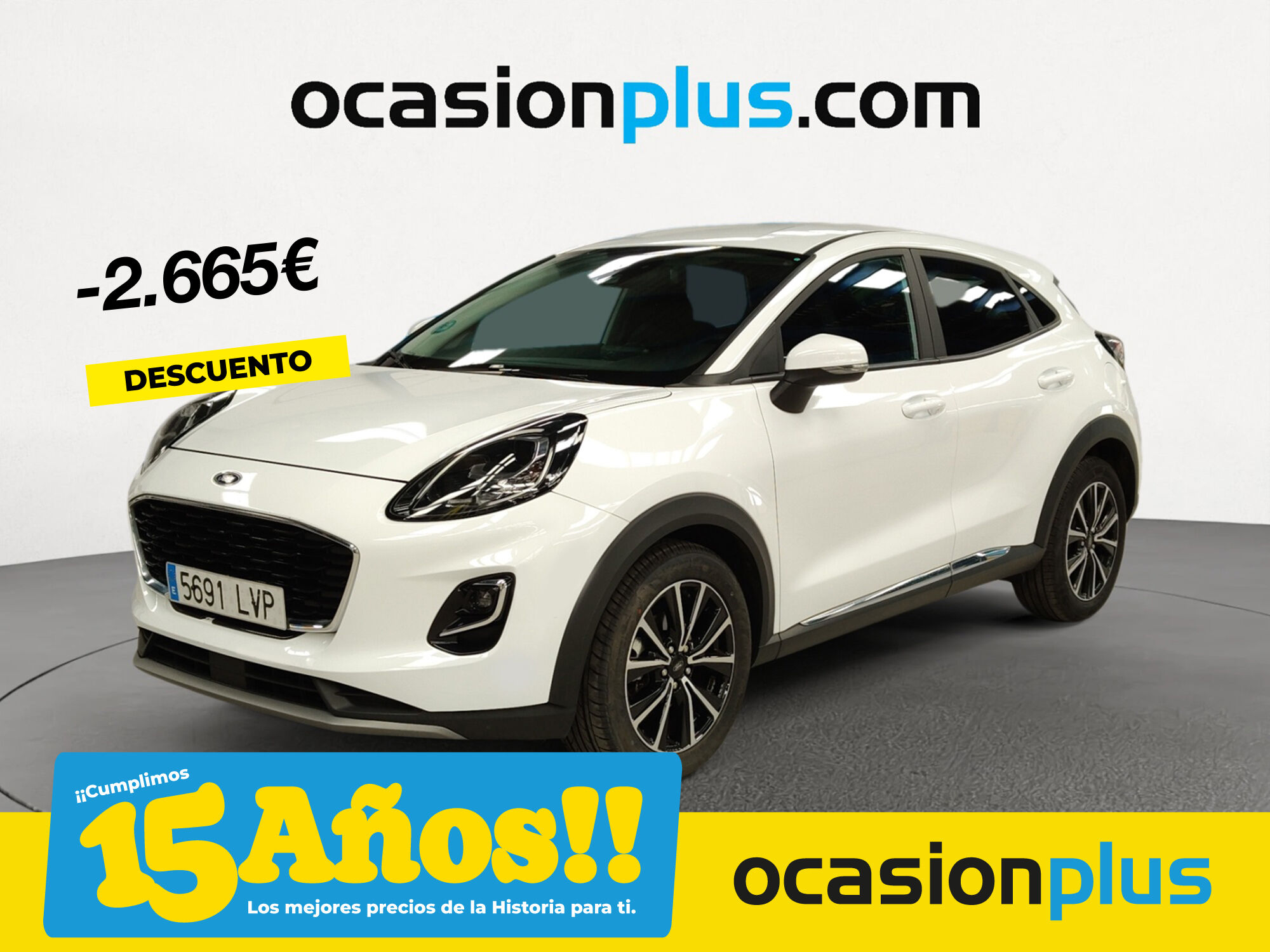 FORD Puma (1.5 Ecoblue Titanium Design 88 kW (120 CV)) en Madrid