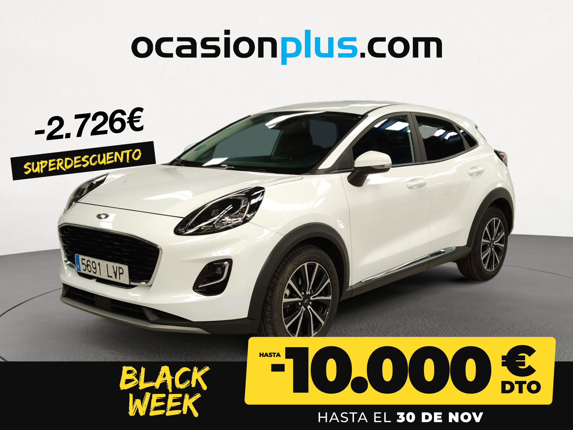 FORD Puma (1.5 Ecoblue Titanium Design 88 kW (120 CV)) en Madrid