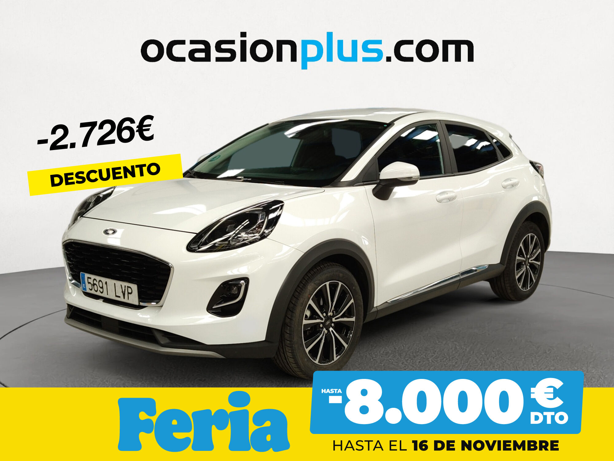 FORD Puma (1.5 Ecoblue Titanium Design 88 kW (120 CV)) en Madrid