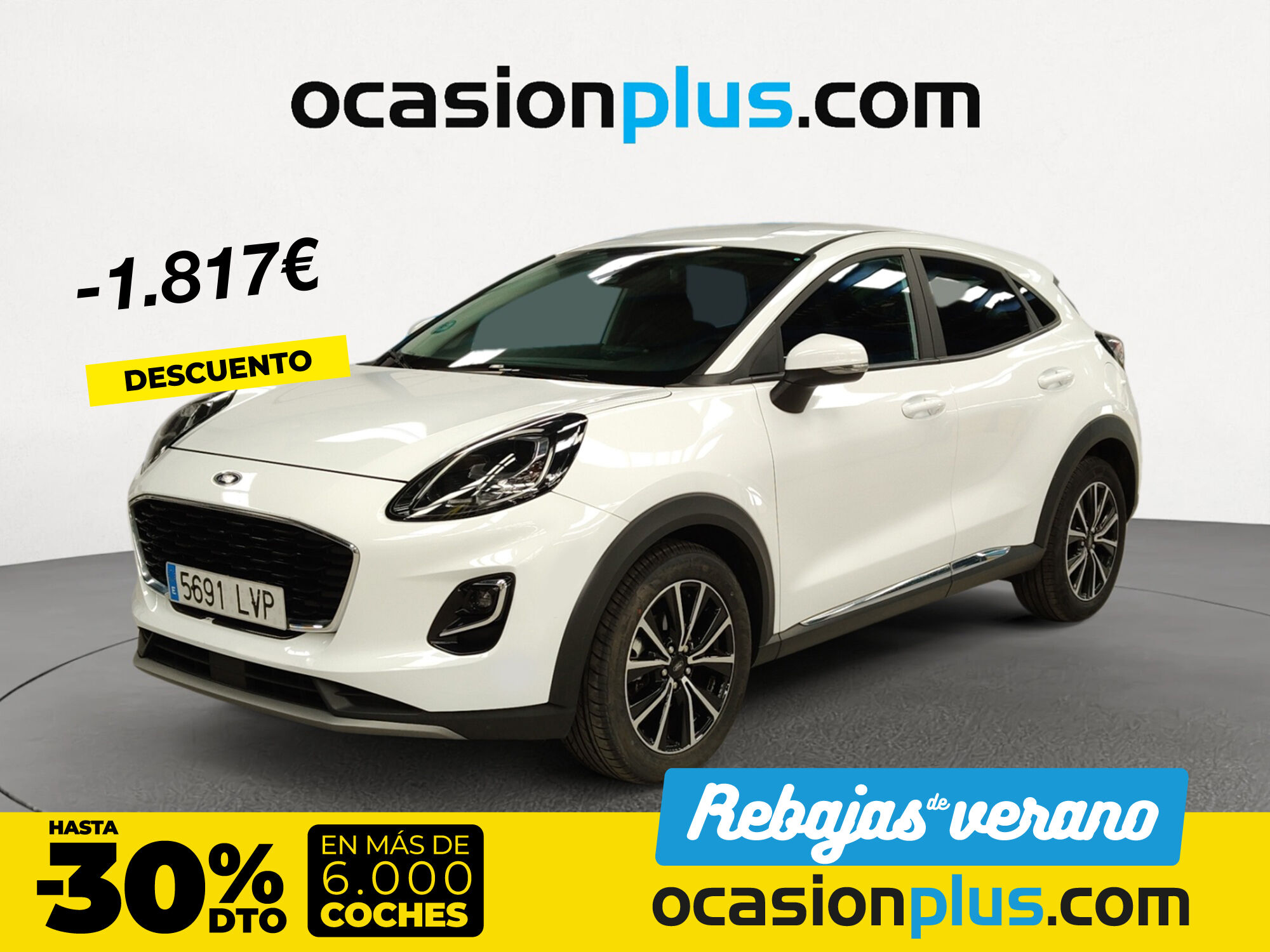 FORD Puma (1.5 Ecoblue Titanium Design 88 kW (120 CV)) en Madrid