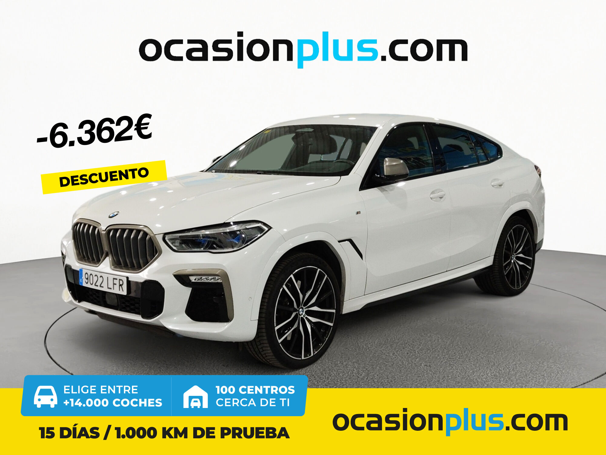 BMW X6 (M50d 294 kW (400 CV)) en Madrid