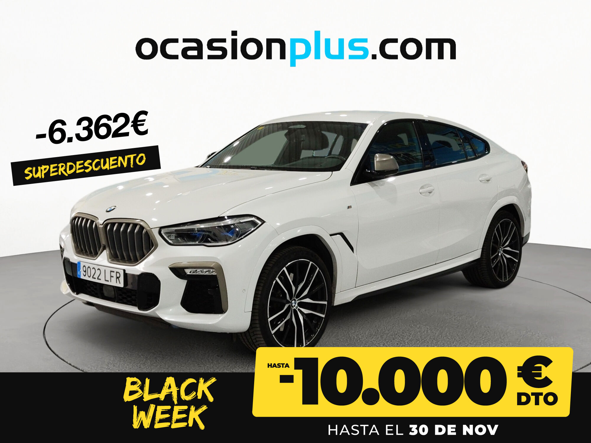 BMW X6 (M50d 294 kW (400 CV)) en Madrid