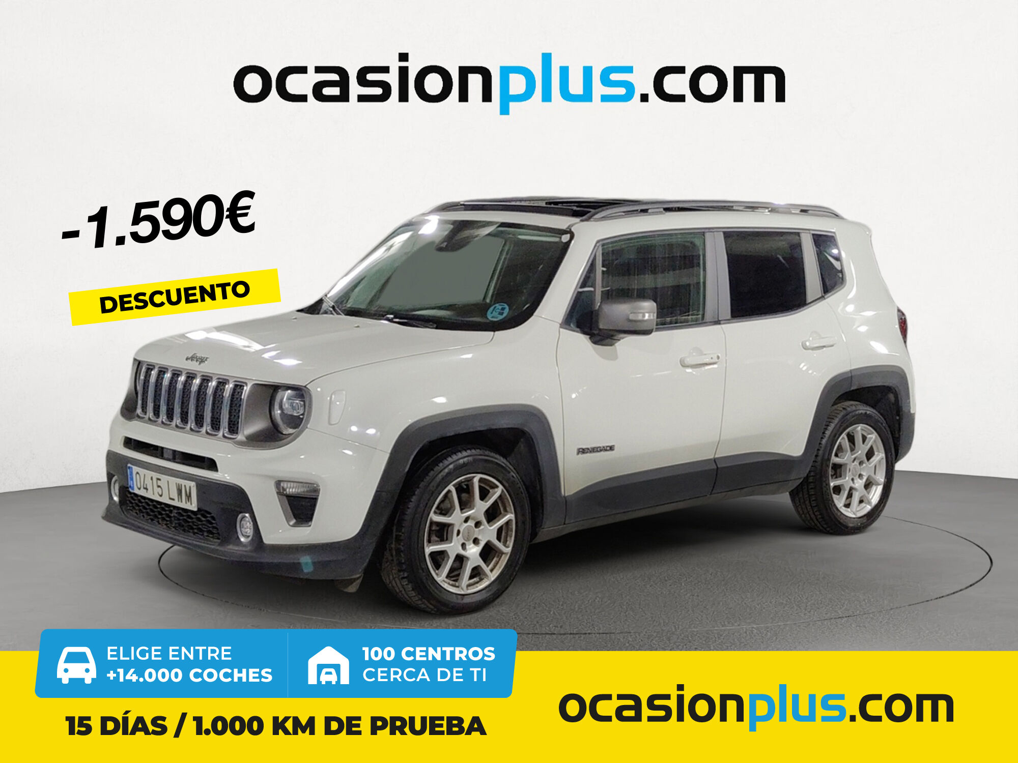 JEEP Renegade (1.3G Limited 4x2 DCT 110 kW (150 CV)) en Madrid