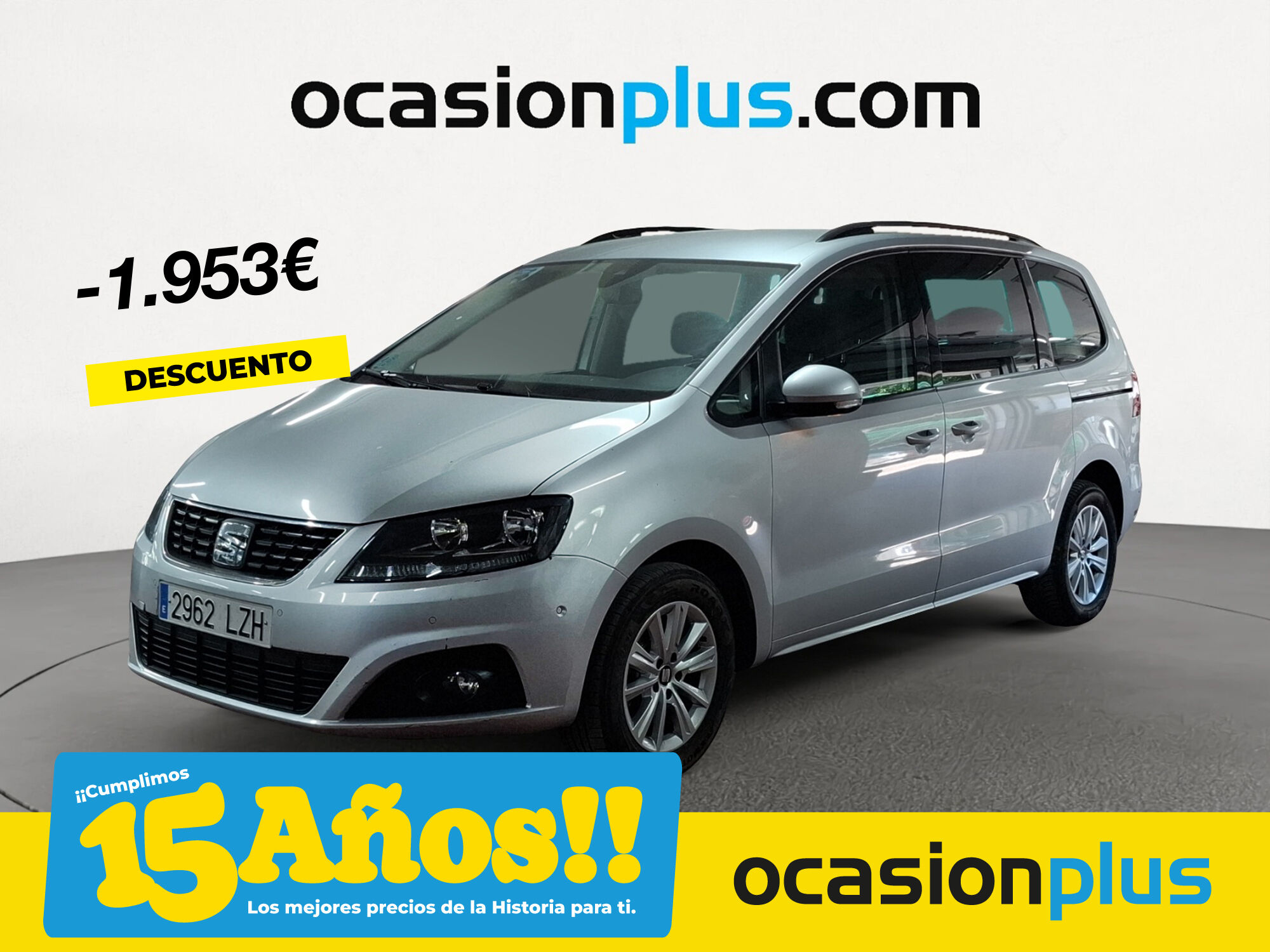 SEAT Alhambra (1.4 TSI Style Go S&S DSG 110 kW (150 CV)) en Madrid