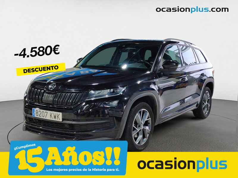 SKODA Kodiaq (1.5 TSI Sportline 4x2 DSG 110 kW (150 CV)) en Madrid