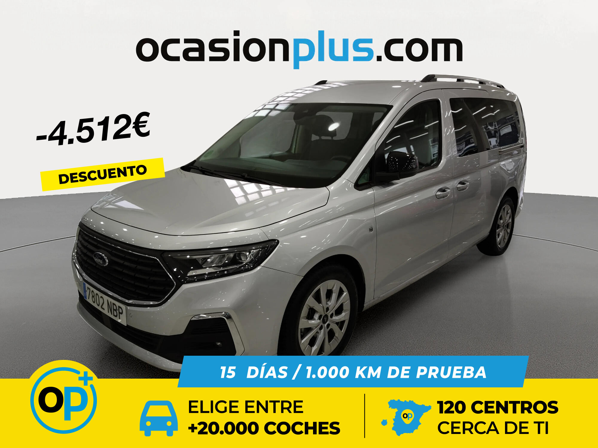 FORD Tourneo Connect (2.0 Ecoblue Titanium Auto 90 kW (122 CV)) en Madrid