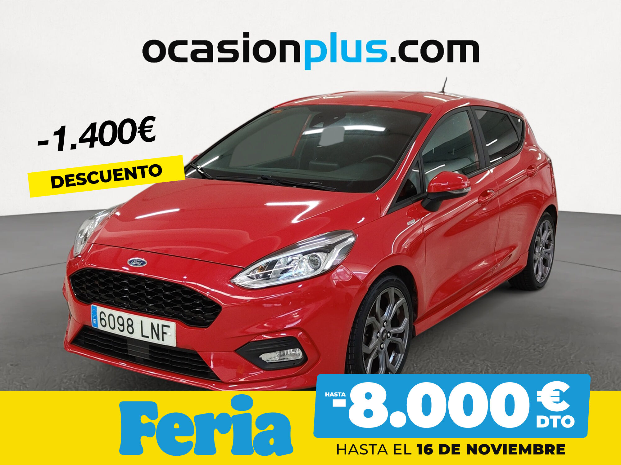 FORD Fiesta (1.0 EcoBoost S&S ST-Line 70 kW (95 CV)) en Madrid