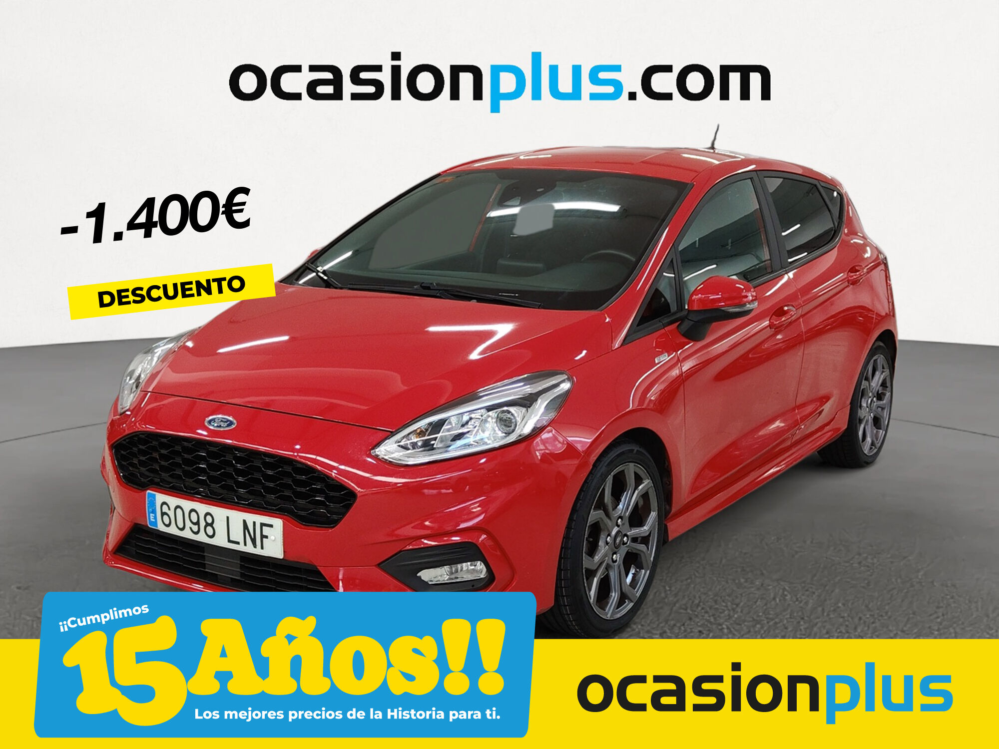 FORD Fiesta (1.0 EcoBoost S&S ST-Line 70 kW (95 CV)) en Madrid