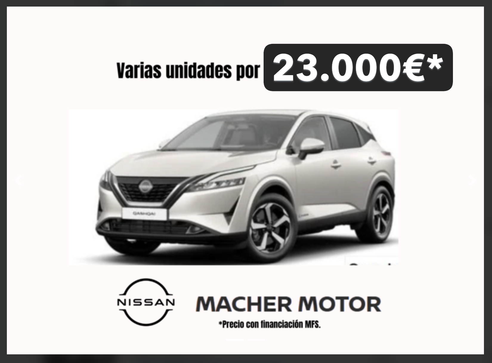 NISSAN Qashqai (1.3 DIG-T 140cv mHEV 4x2 N-Connecta) en Palmas, Las
