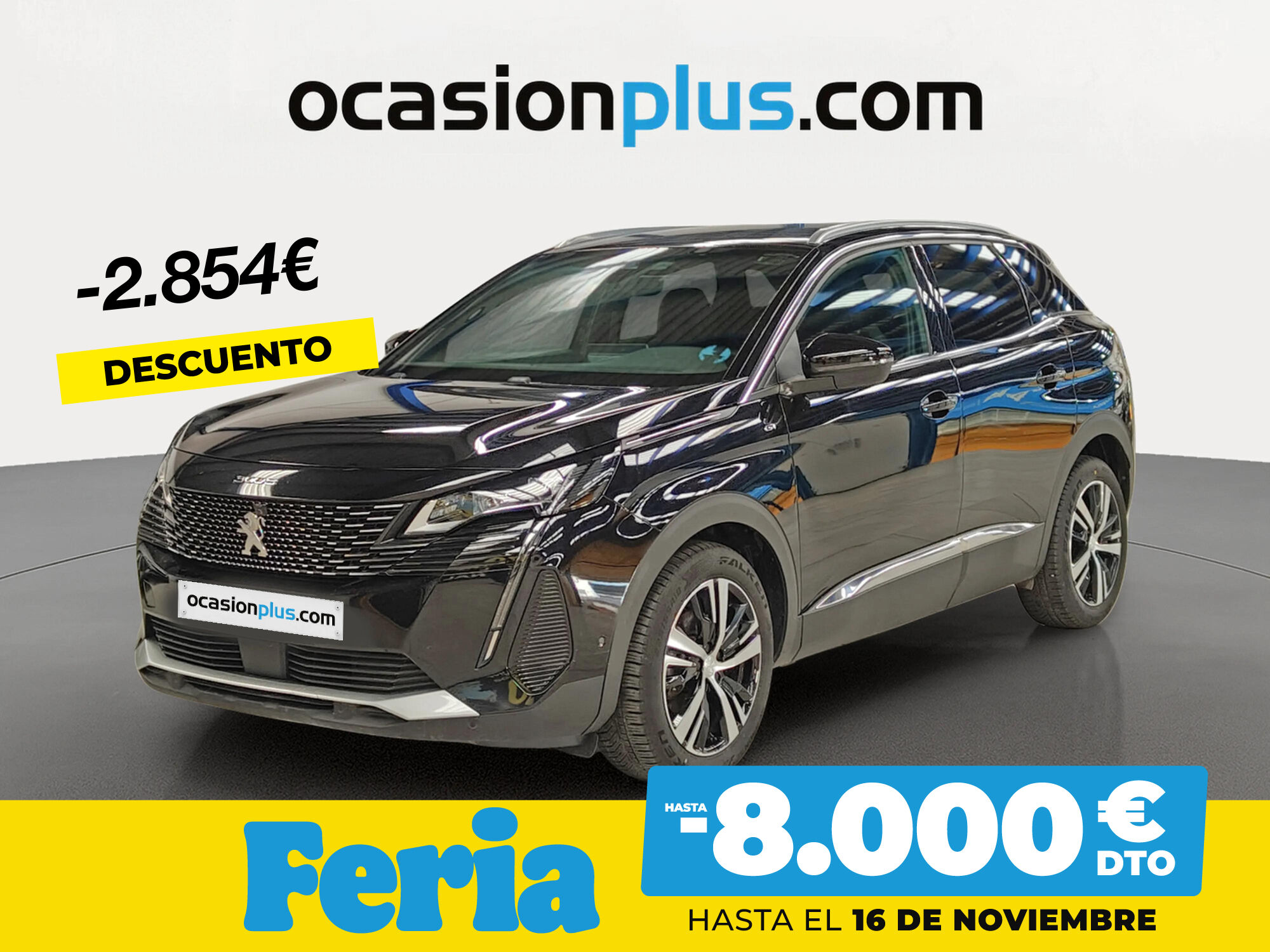 PEUGEOT 3008 (Hybrid GT eDCS6 107 kW (145 CV)) en Madrid