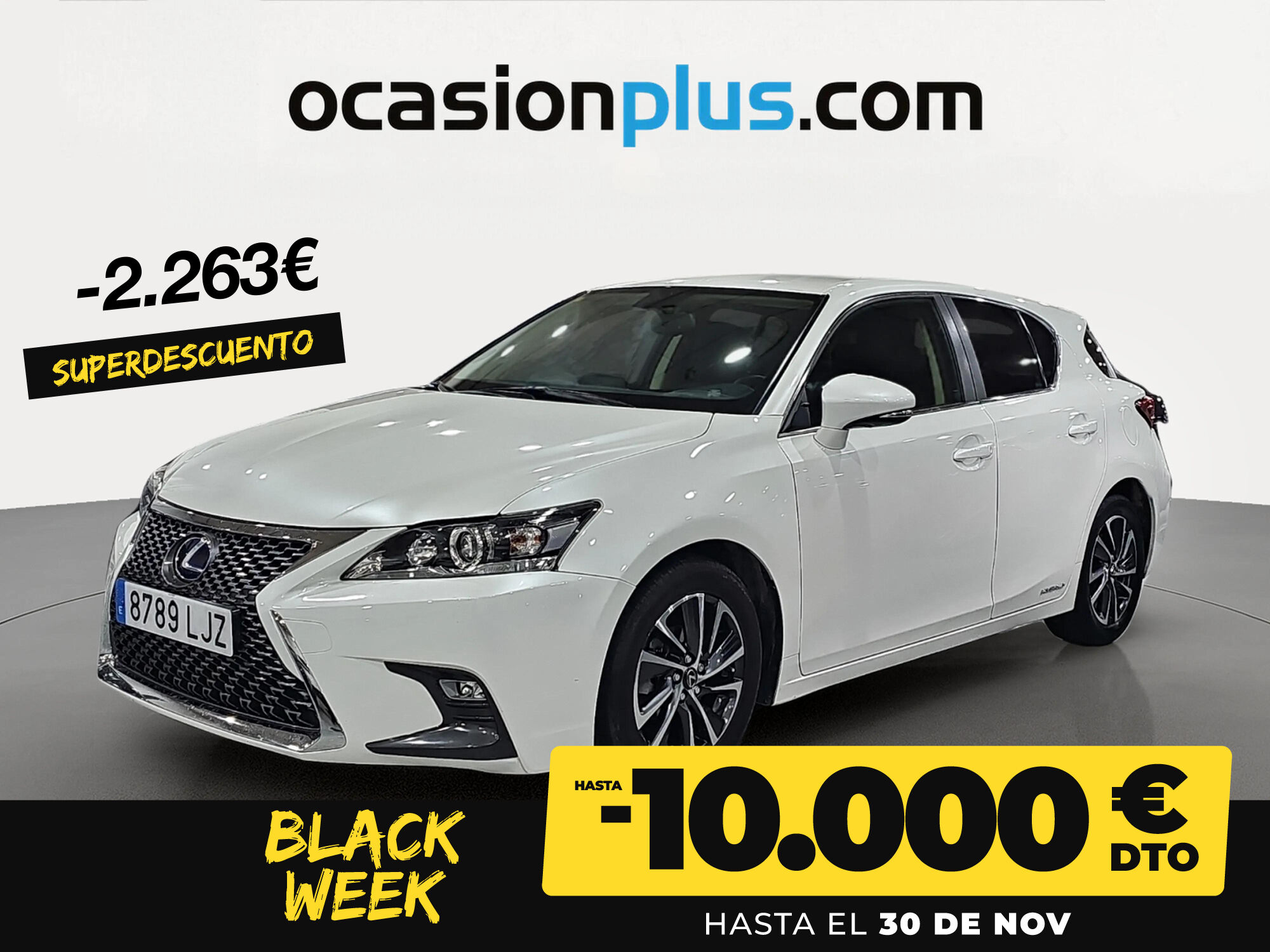 LEXUS CT (200h Business 100 kW (136 CV)) en Madrid