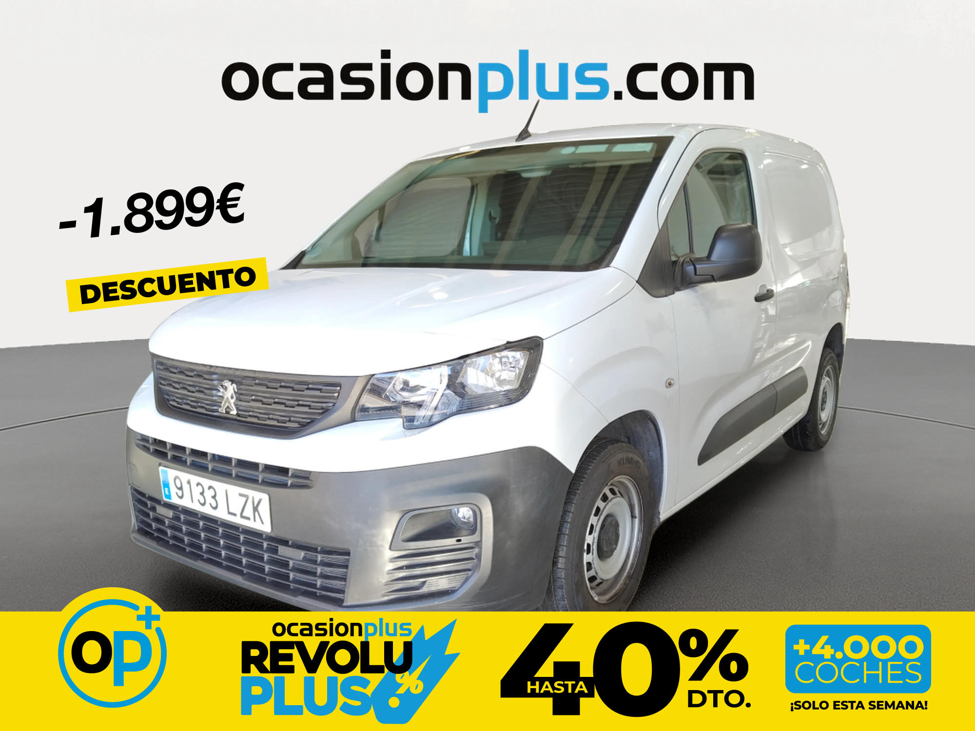 Foto del PEUGEOT Partner 1.5BlueHDI S&S Pro Standard 600kg 100