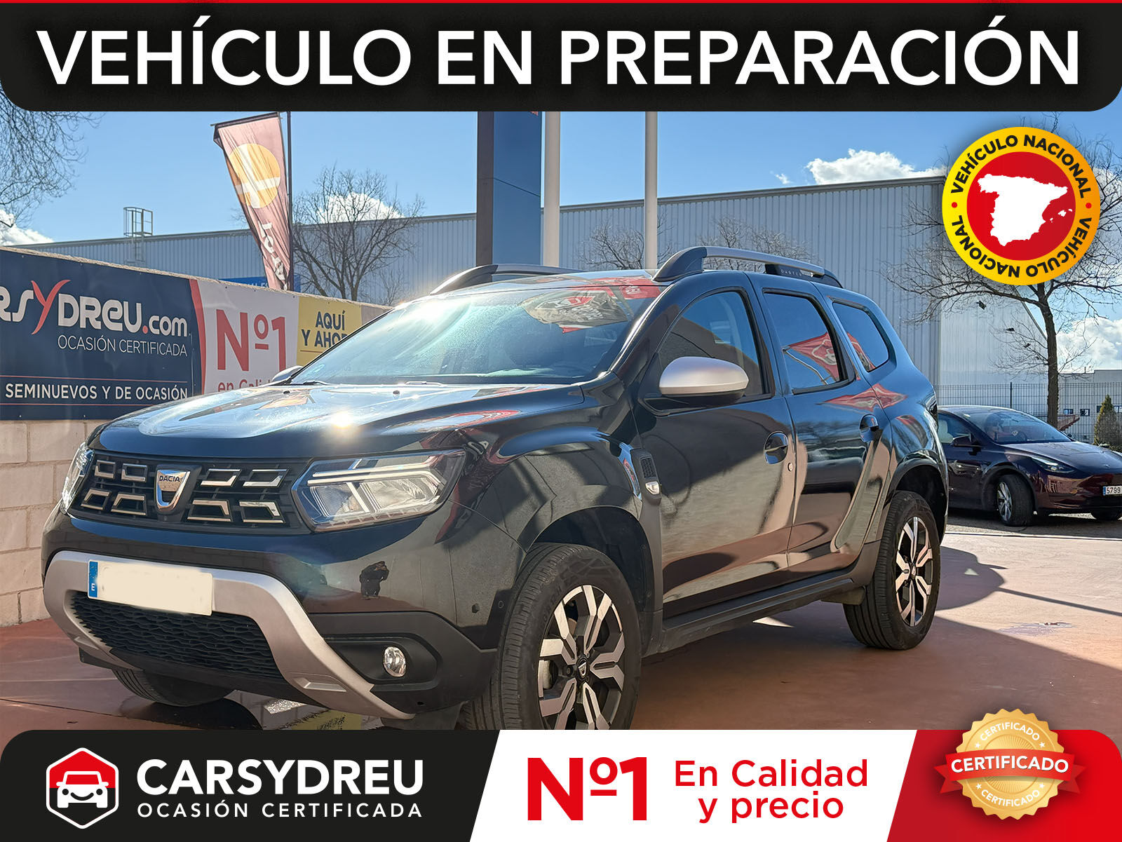 DACIA Duster (Prestige TCE 74kW(100CV) ECO-G 4X2) en Madrid