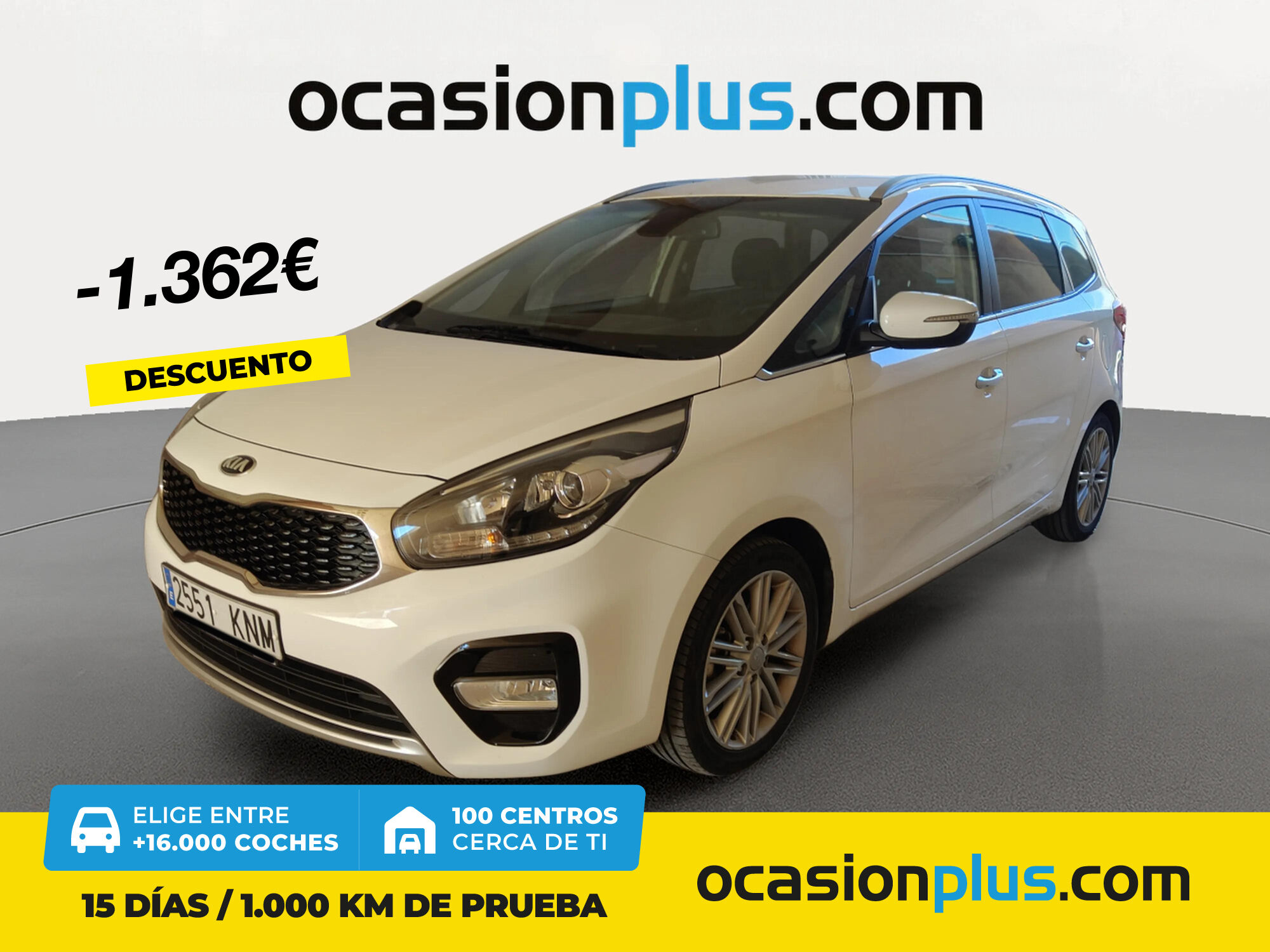 KIA Carens (1.6 GDi Drive 99 kW (135 CV)) en Madrid