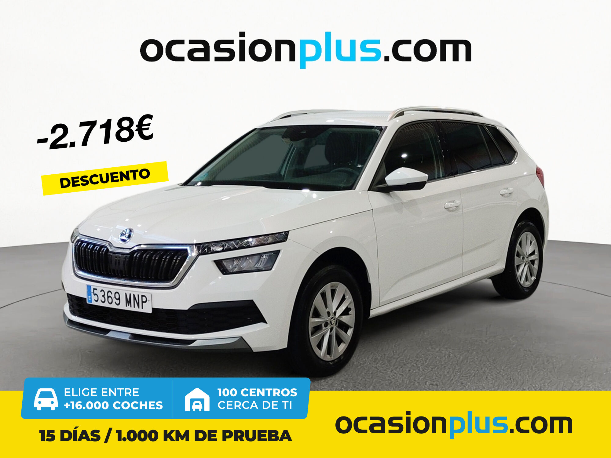 SKODA Kamiq (1.0 TSI Ambition 81 kW (110 CV)) en Madrid