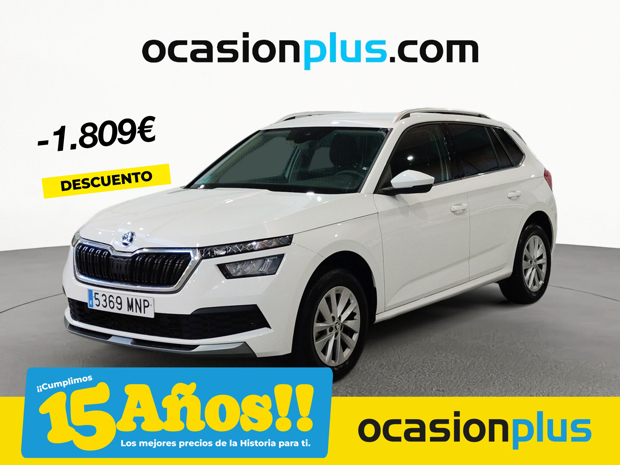 SKODA Kamiq (1.0 TSI Ambition 81 kW (110 CV)) en Madrid
