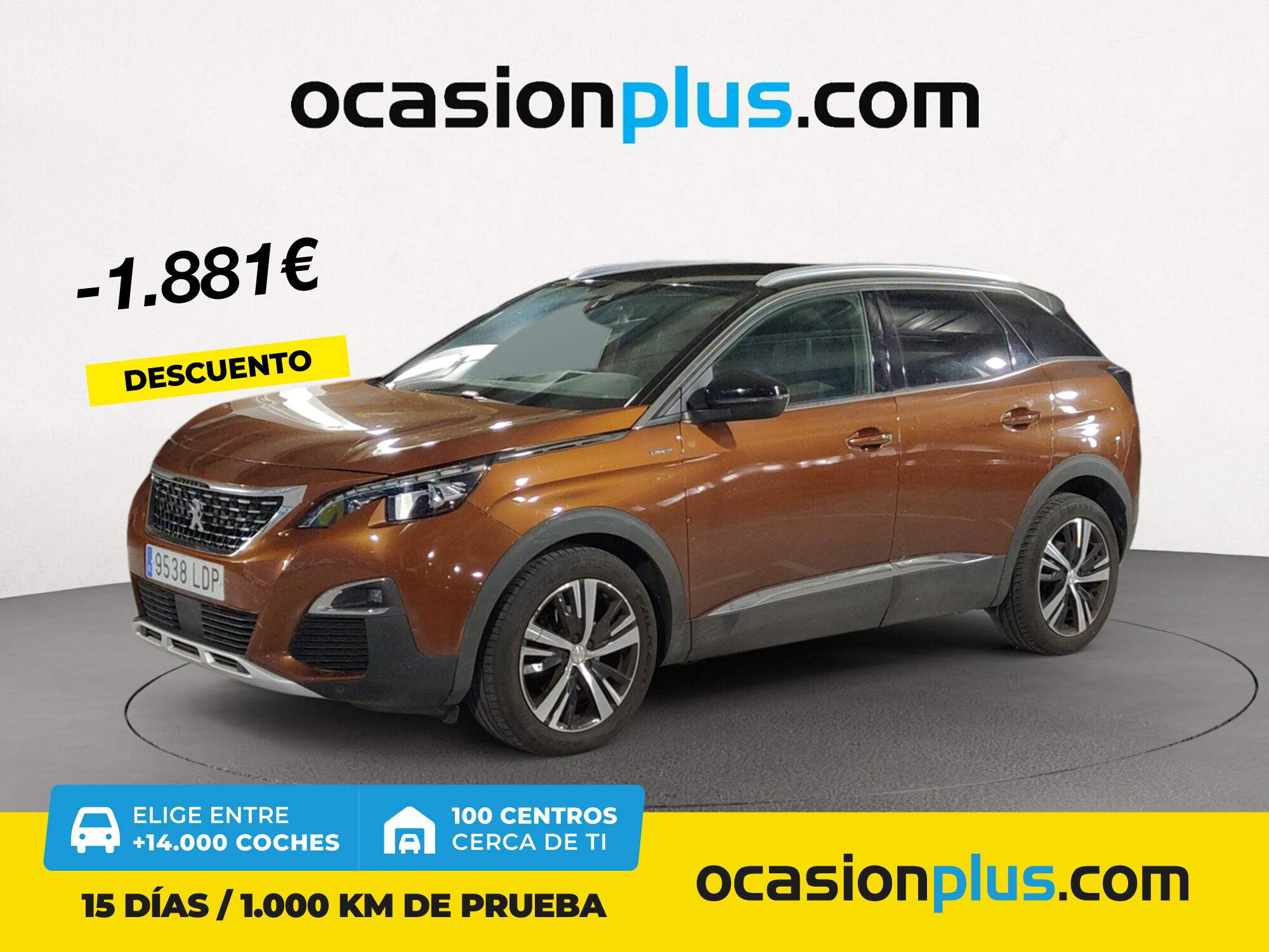 PEUGEOT 3008 (BlueHDI 130 S&S GT Line 96 kW (130 CV)) en Madrid