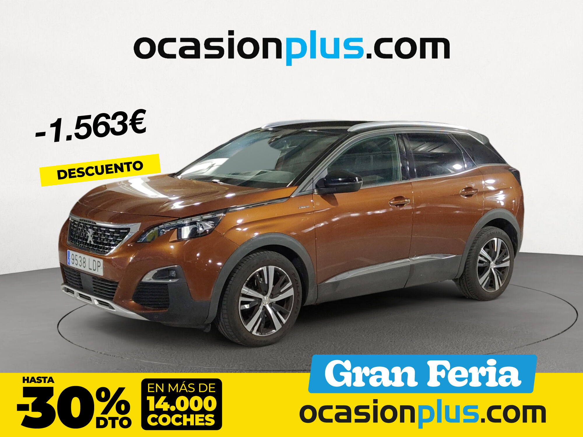 PEUGEOT 3008 (BlueHDI 130 S&S GT Line 96 kW (130 CV)) en Madrid