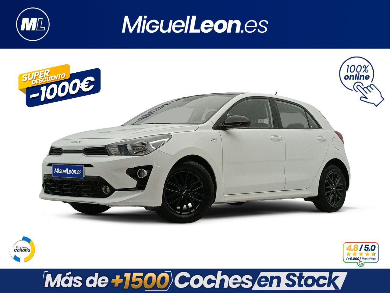 KIA Rio (1.2 DPi 62kW (84CV) Concept) en Palmas, Las