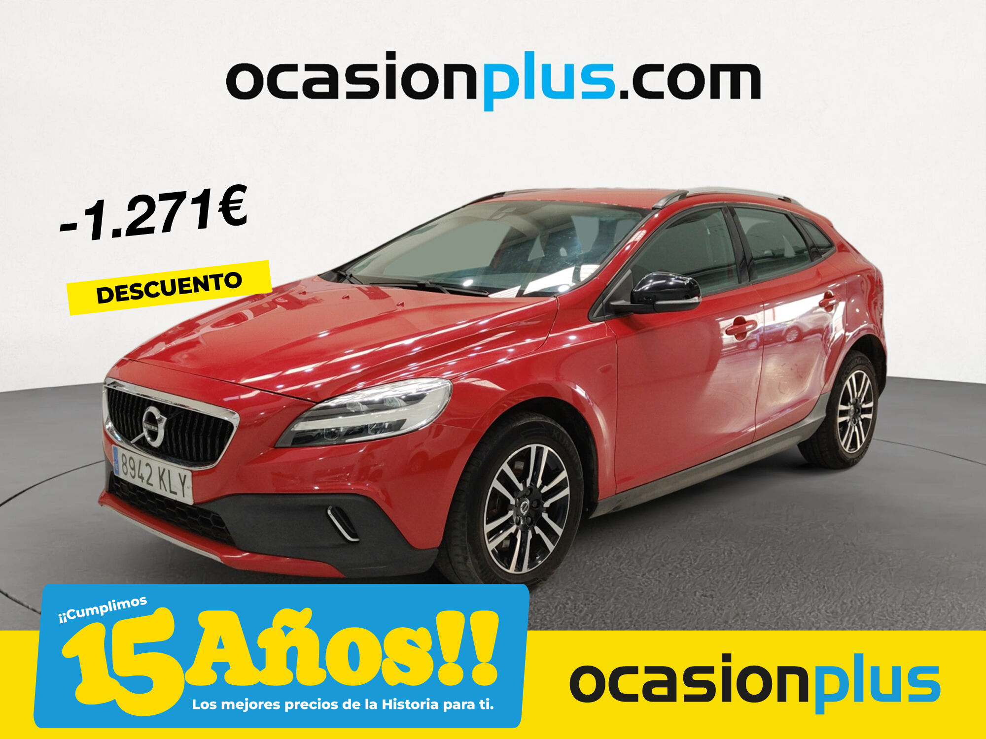 VOLVO V40 Cross Country (D2 Momentum 88 kW (120 CV)) en Madrid