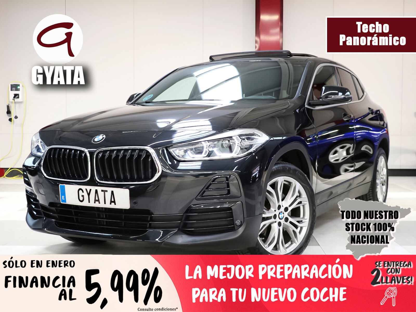 BMW X2 (sDrive18i 100 kW (136 CV)) en Madrid
