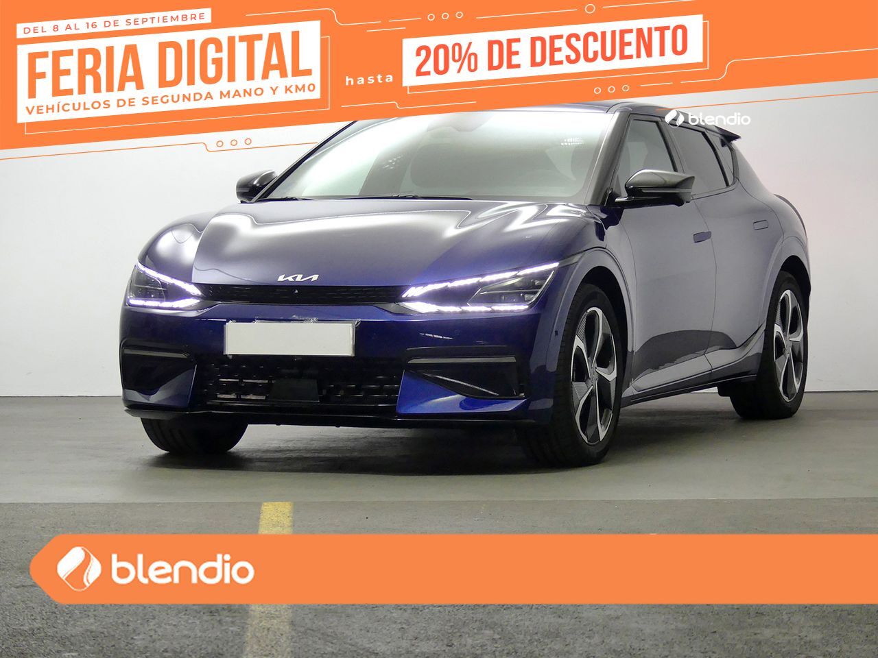 KIA EV6 (BEV 77.4KWH 239KW GT-LINE AWD AUTO 325 5P) en Cantabria