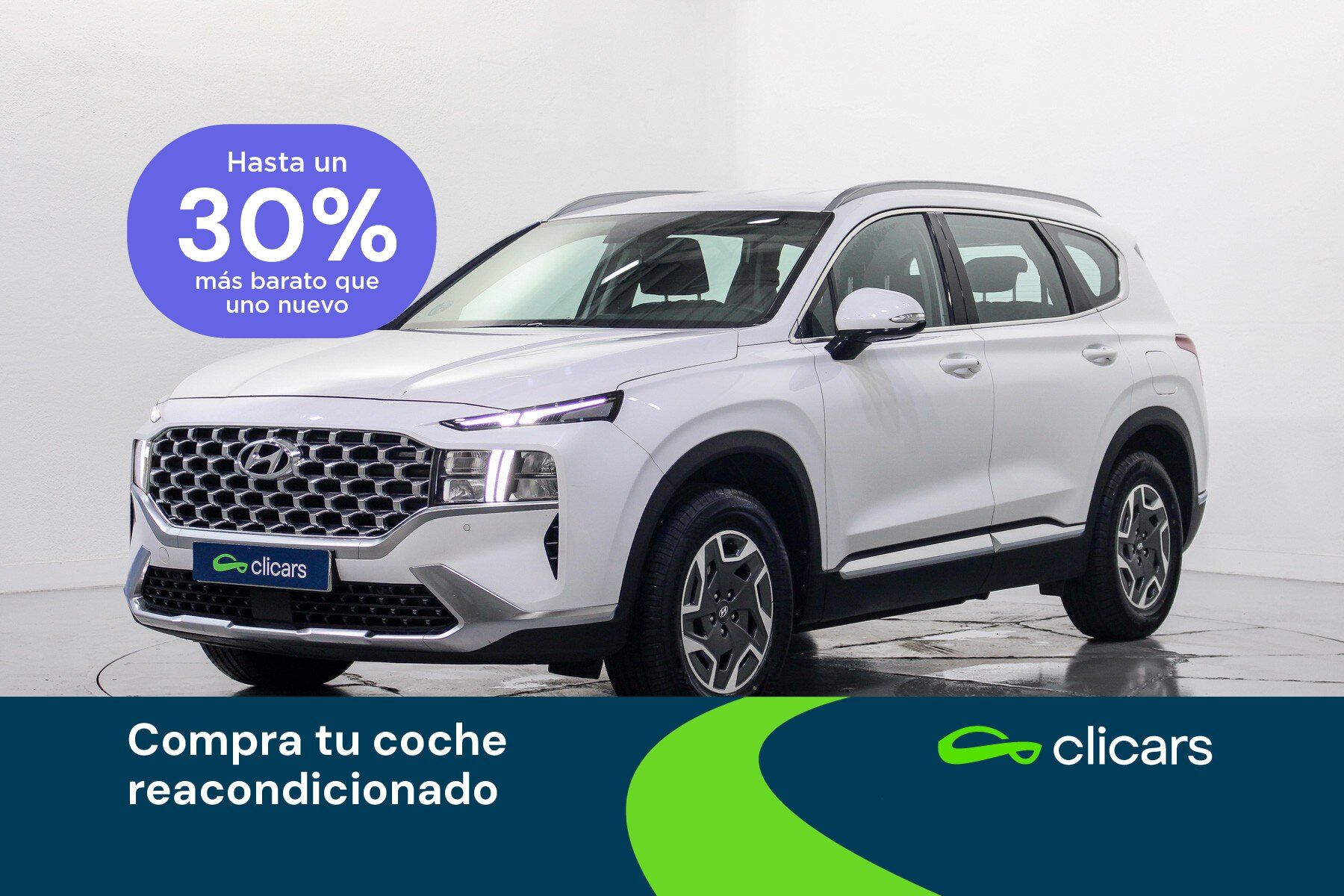 HYUNDAI Santa Fe (Santa Fe 1.6TGDI HEV Maxx 7pl 2WD 6AT) en Madrid
