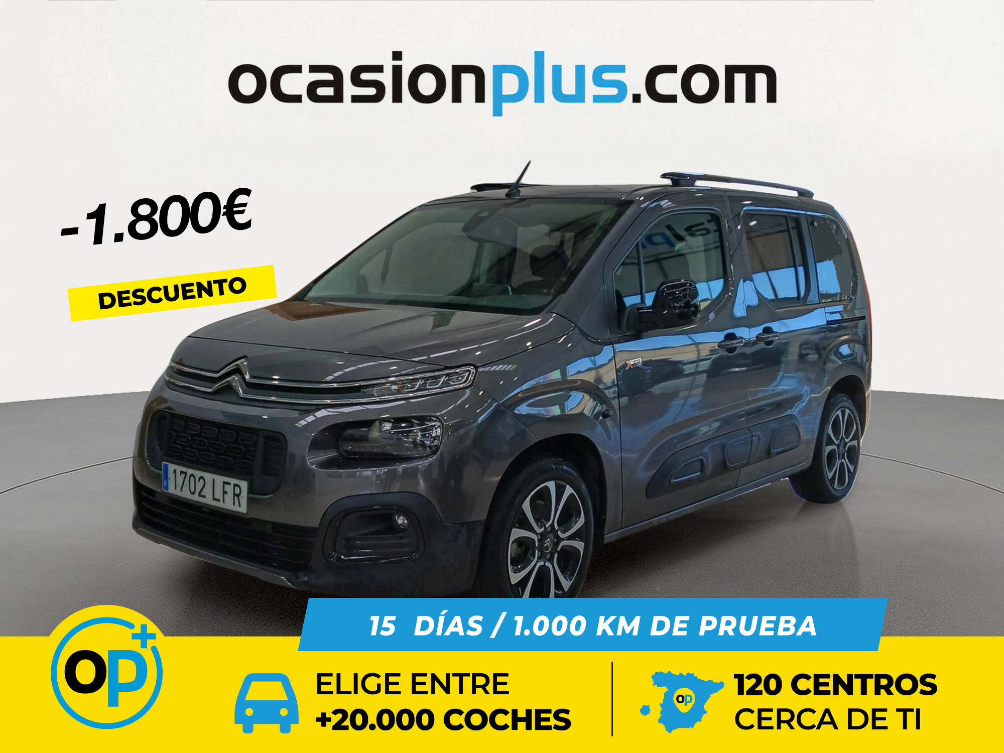 Foto del CITROEN Berlingo BlueHDi S&S Talla M Shine 130