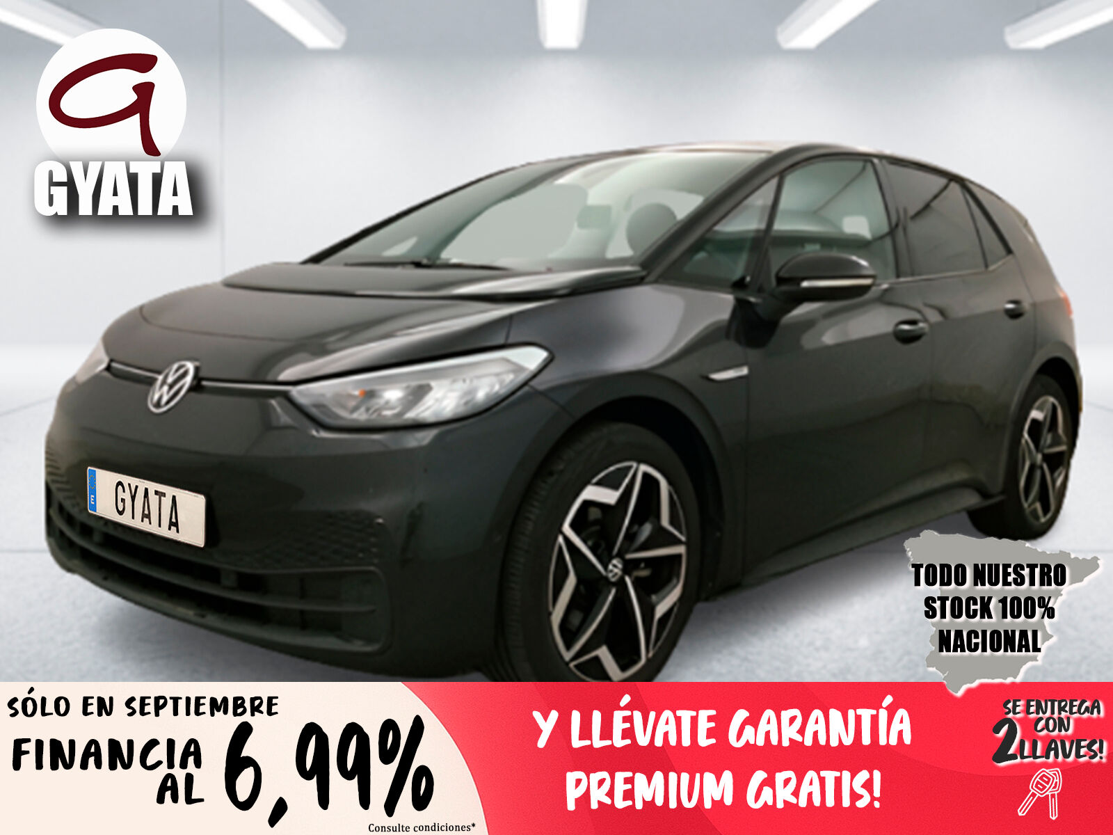 VOLKSWAGEN ID5 (Pro Automático 150 kW (204 CV)) en Madrid