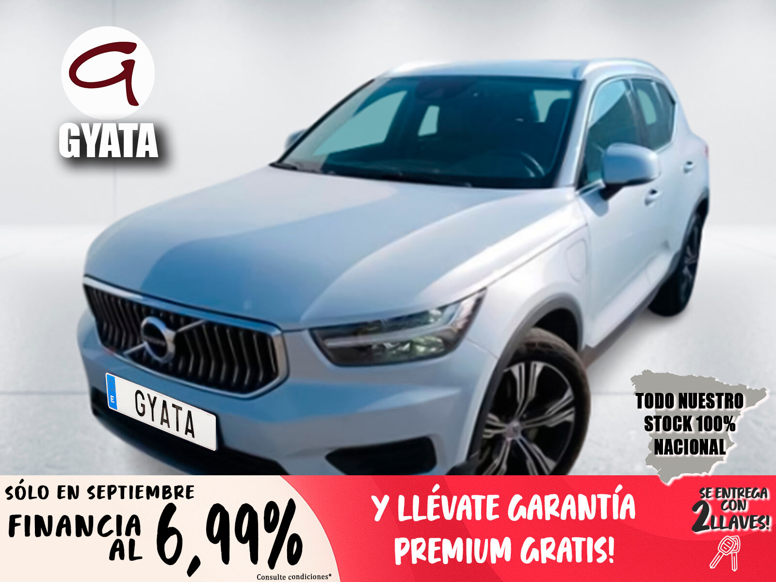 VOLVO XC40 (T4 Twin Recharge Inscription Auto 155 kW (211 CV)) en Madrid