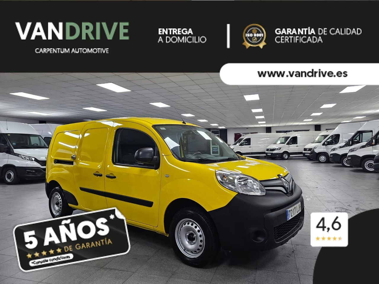 RENAULT Kangoo (Profesional Maxi 2p dCi 66 kW (90 CV) en Lugo