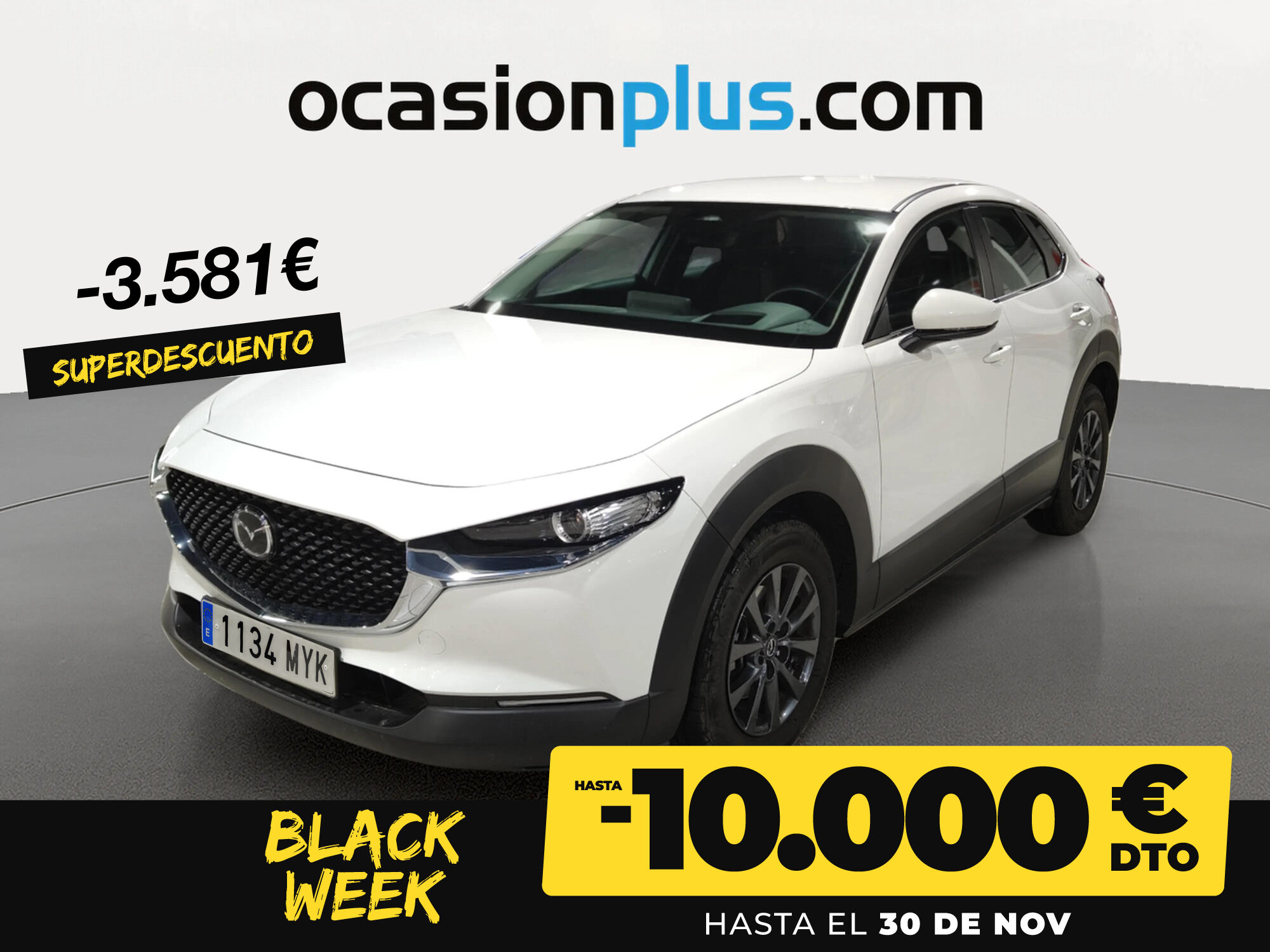 MAZDA CX-30 (2.5 e-Skyactive G MHEV Prime-Line AT 103 kW (140 CV)) en Madri