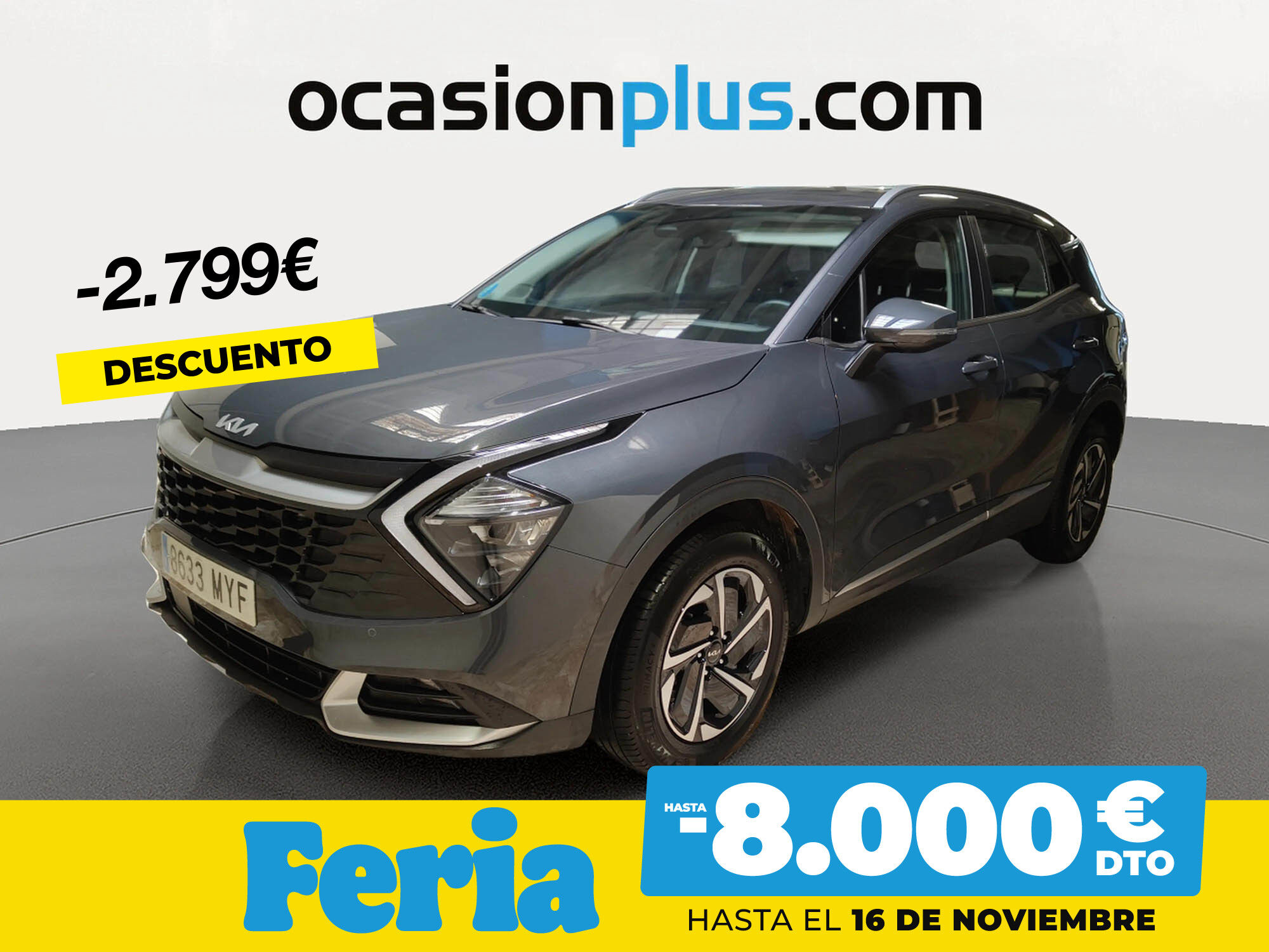KIA Sportage (1.6 T-GDi HEV Drive 4x2 158 kW (215 CV)) en Madrid