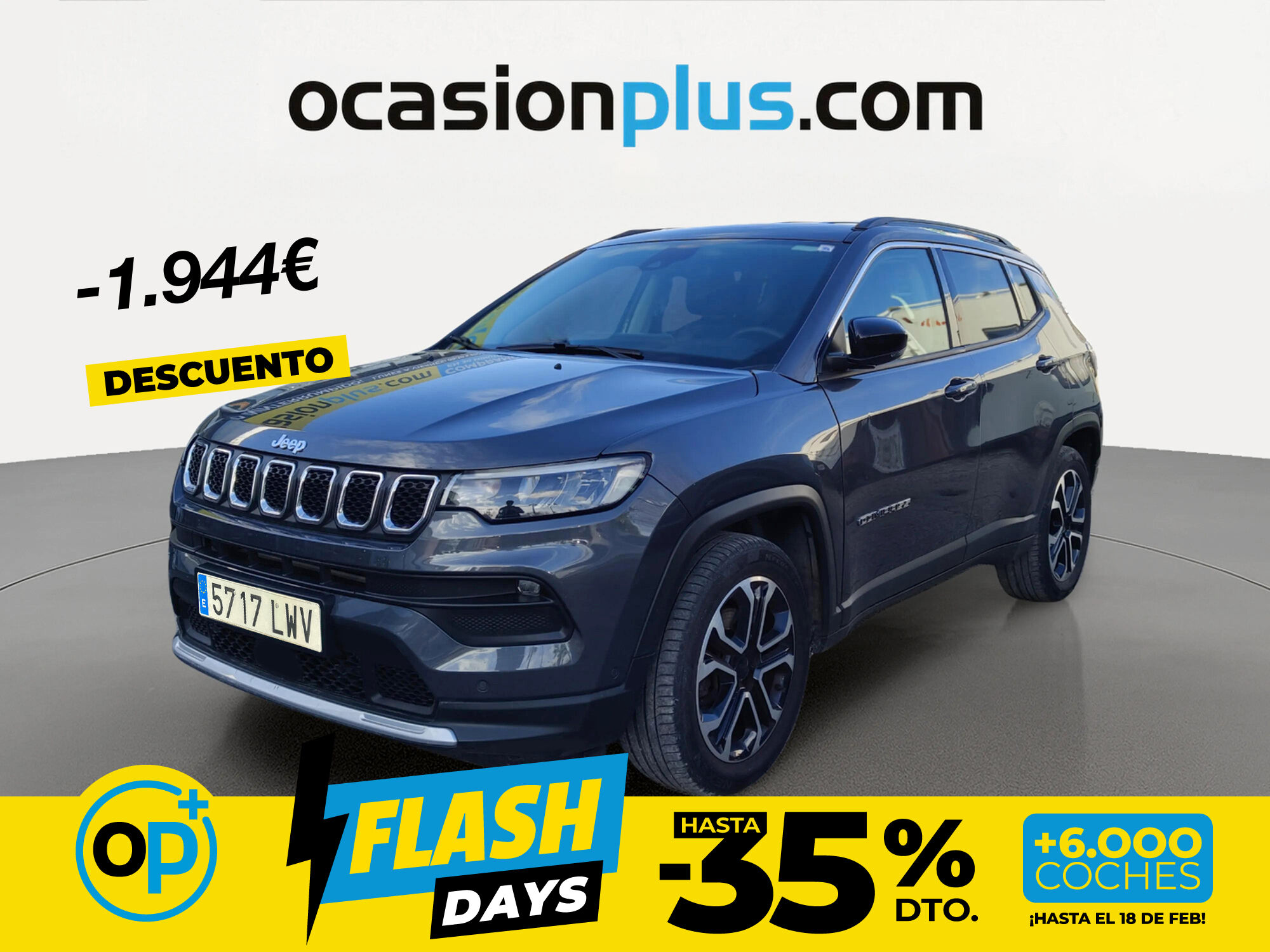 Foto del JEEP Compass 1.3 Gse T4 Limited 4x2 130