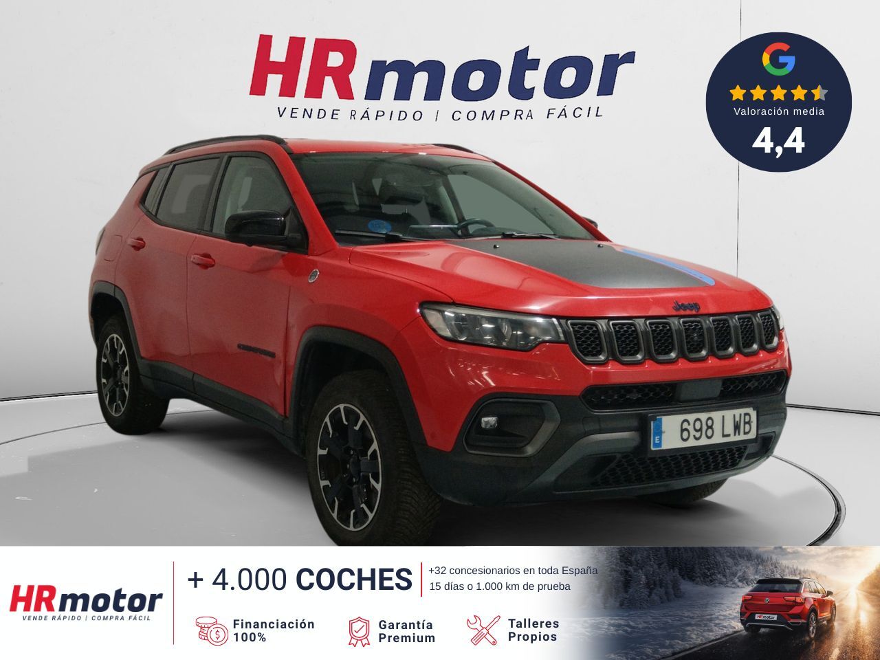 Foto del JEEP Compass 1.3 PHEV Trailhawk EAWD Aut. 240