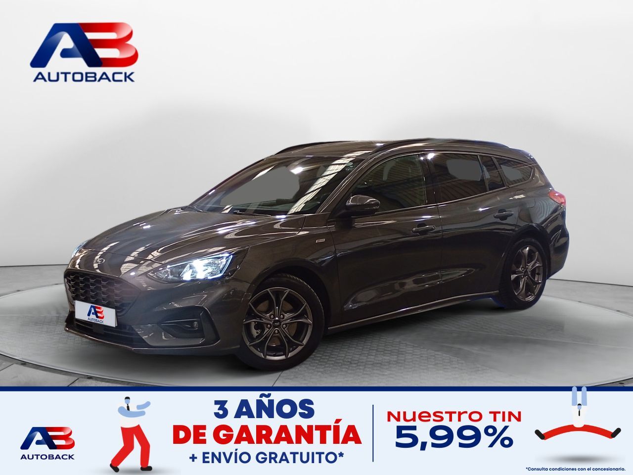 FORD Focus (1.0 Ecoboost MHEV 92kW ST-Line SB) en Madrid
