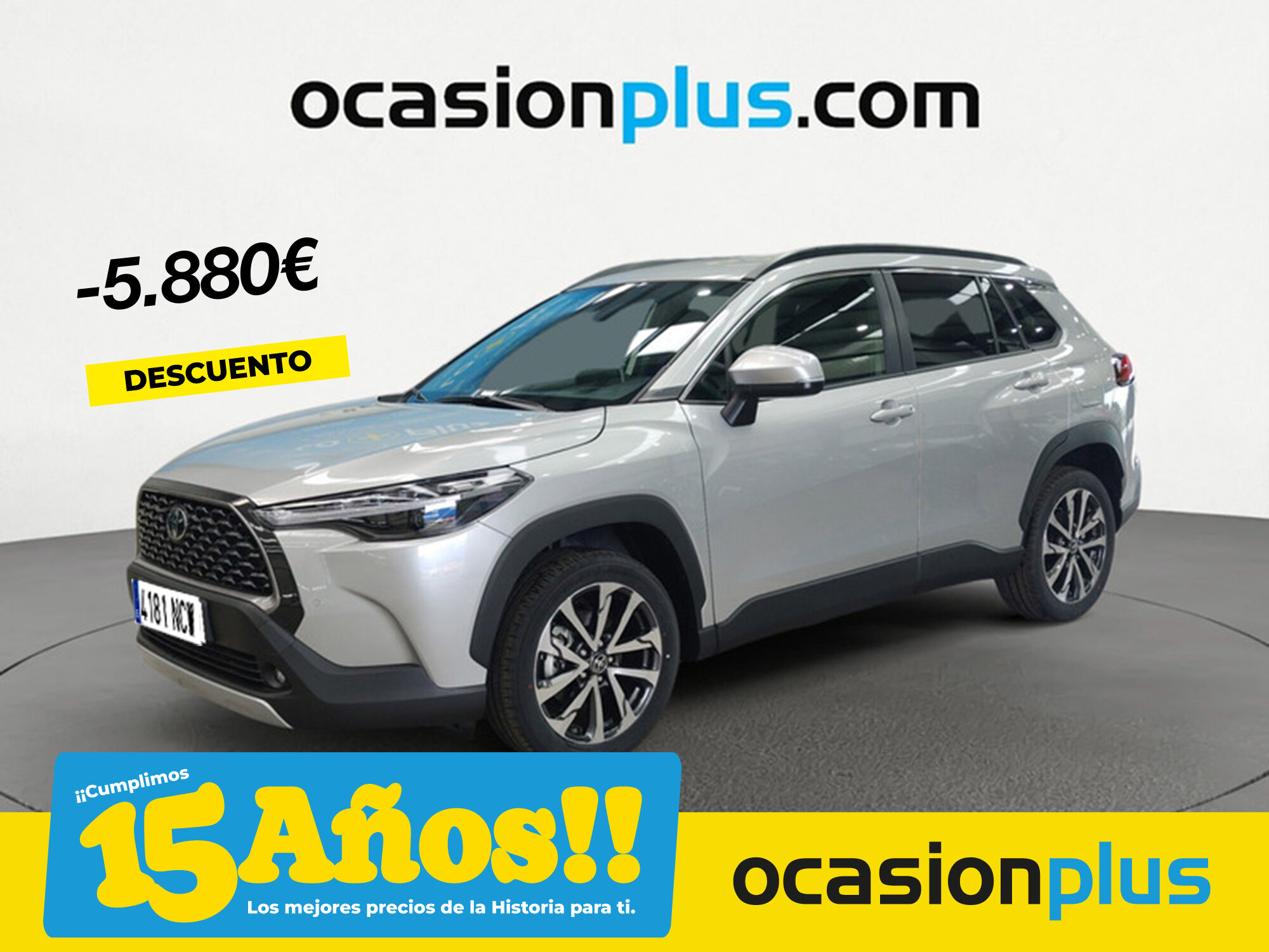 TOYOTA Corolla Cross (2.0l Style Plus 145 kW (197 CV)) en Madrid