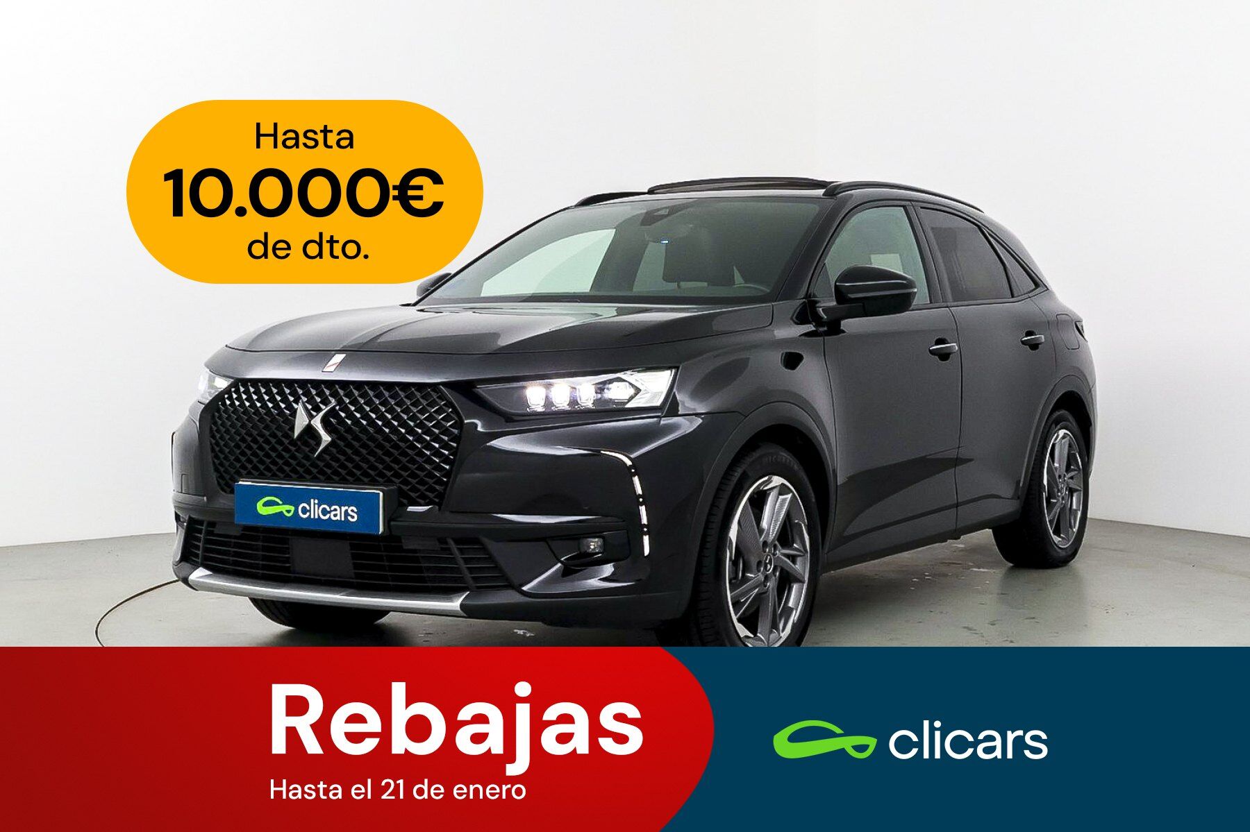 DS DS7 (DS 7 Crossback E-Tense Ligne Noire Aut. 4x2) en Madrid
