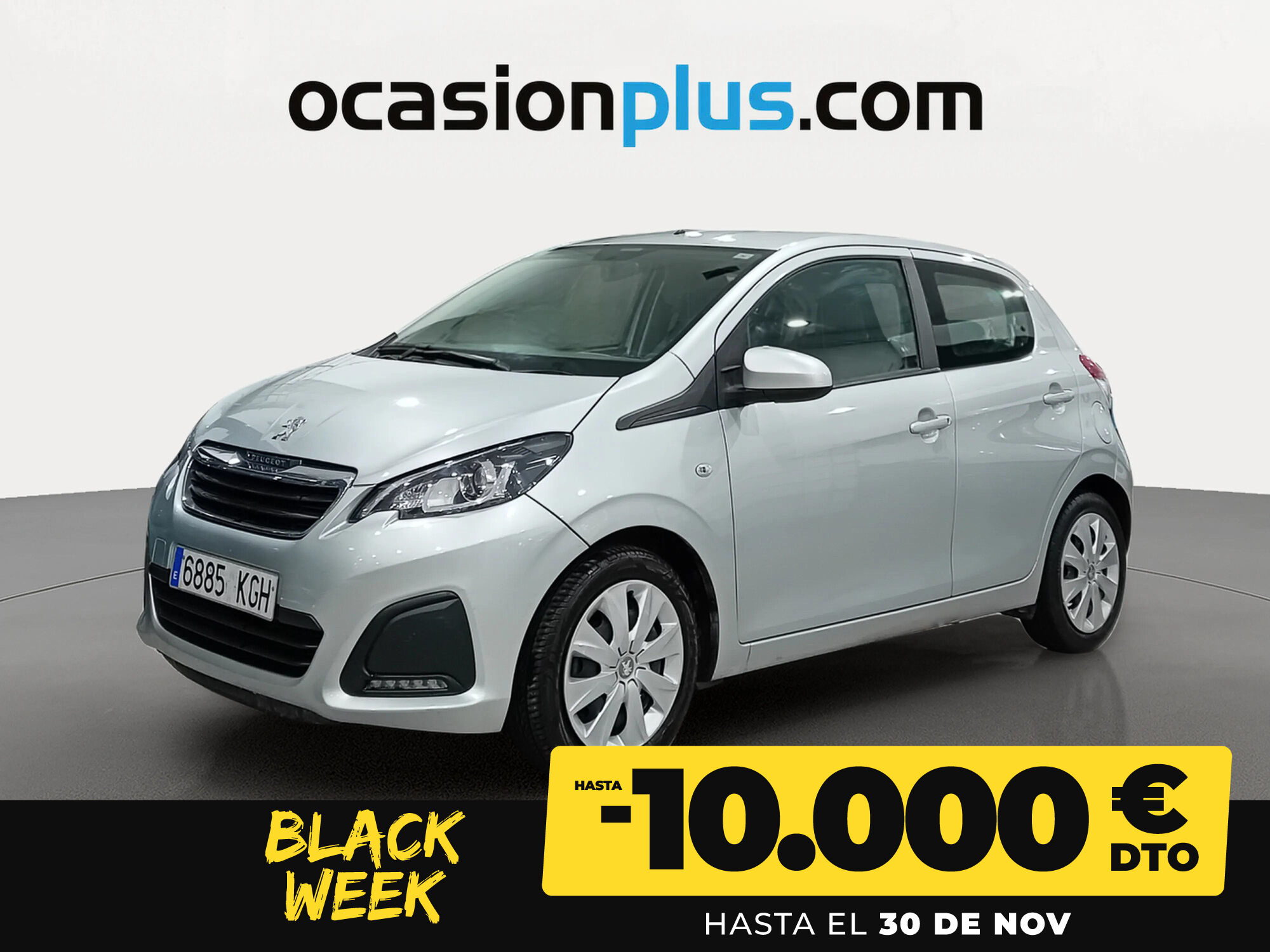 PEUGEOT 108 (1.2 PureTech Active 60 kW (82 CV)) en Madrid