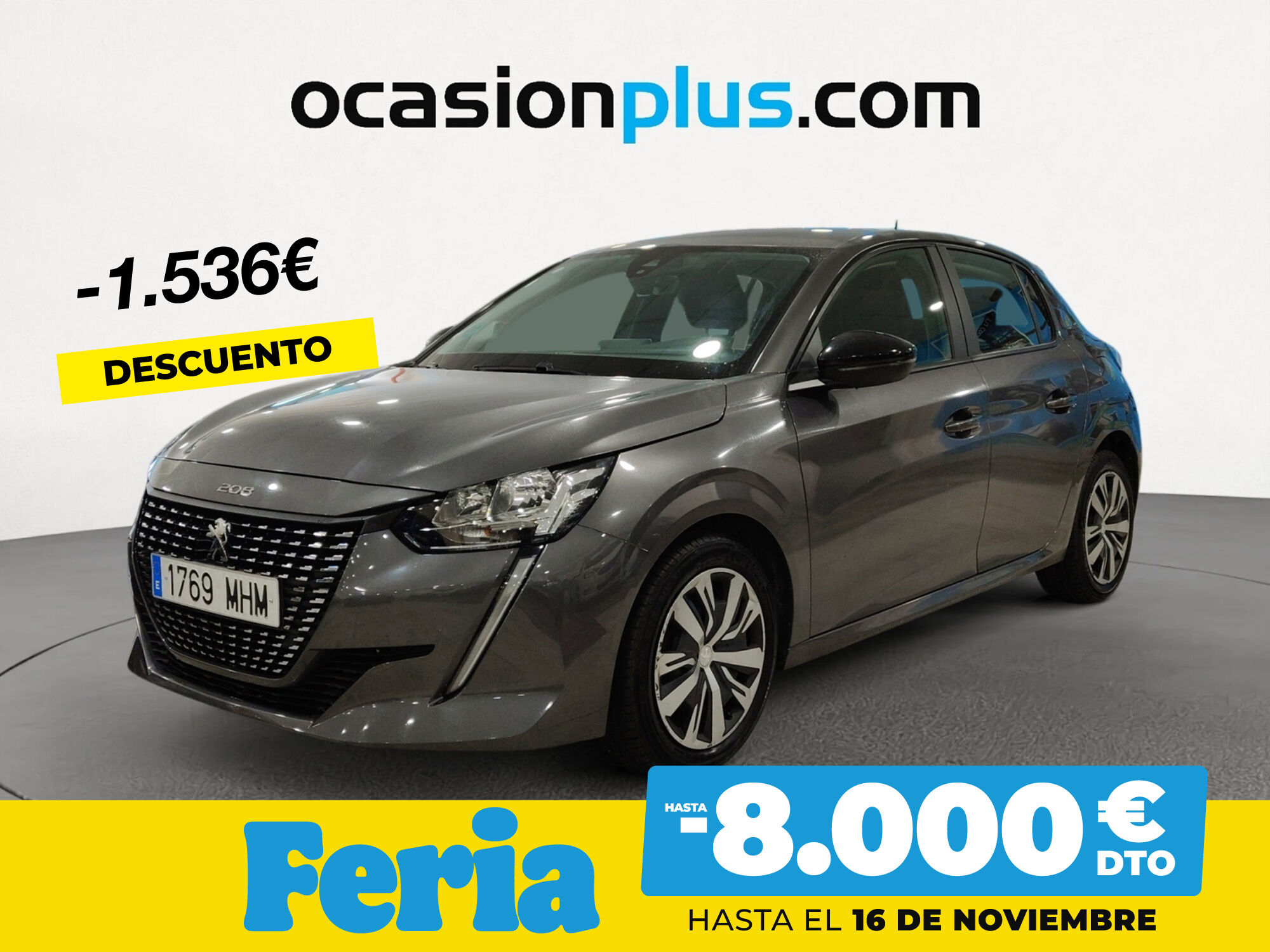 PEUGEOT 208 (PureTech 100 Active Pack 75 kW (100 CV)) en Madrid