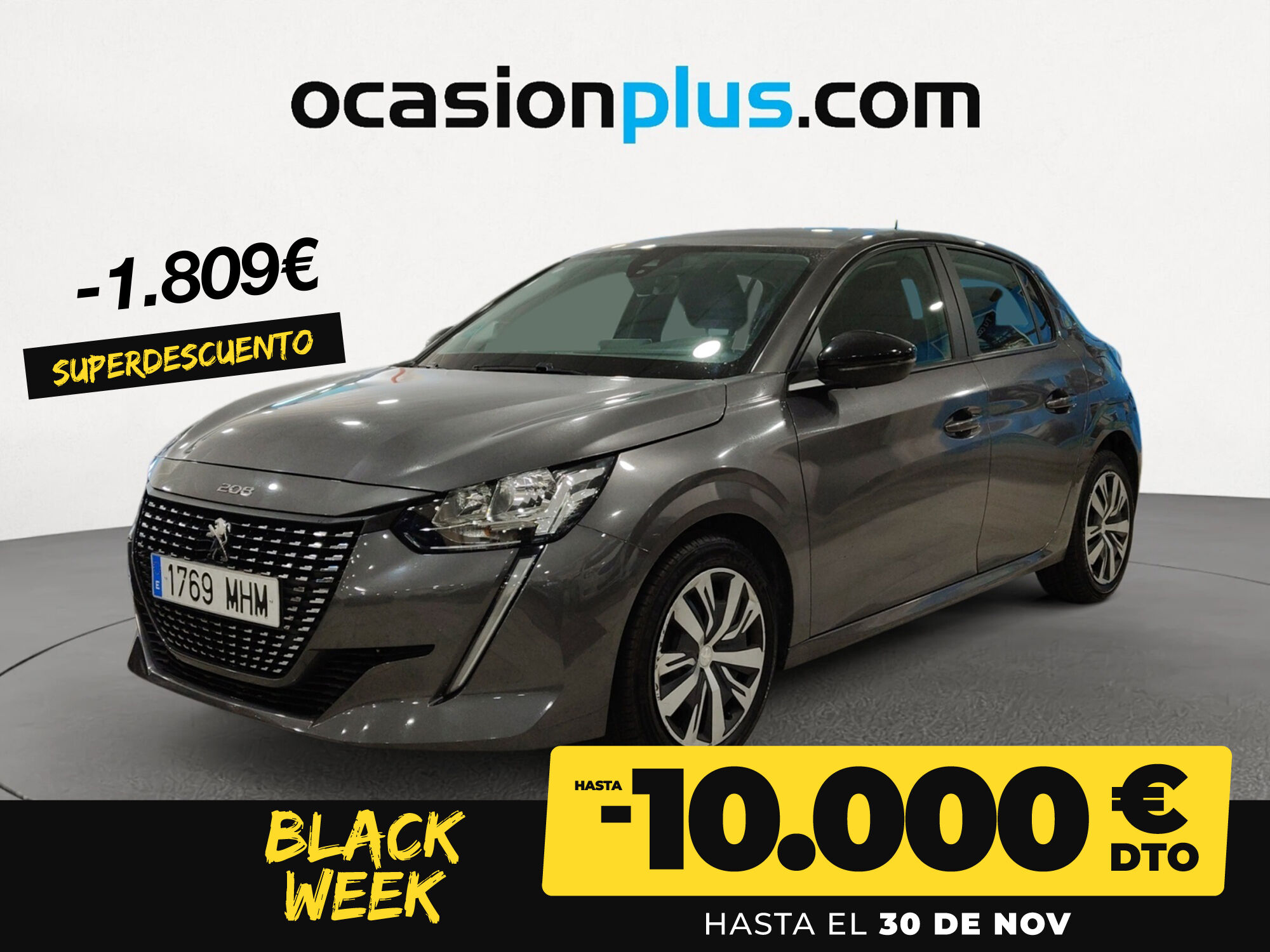 PEUGEOT 208 (PureTech 100 Active Pack 75 kW (100 CV)) en Madrid