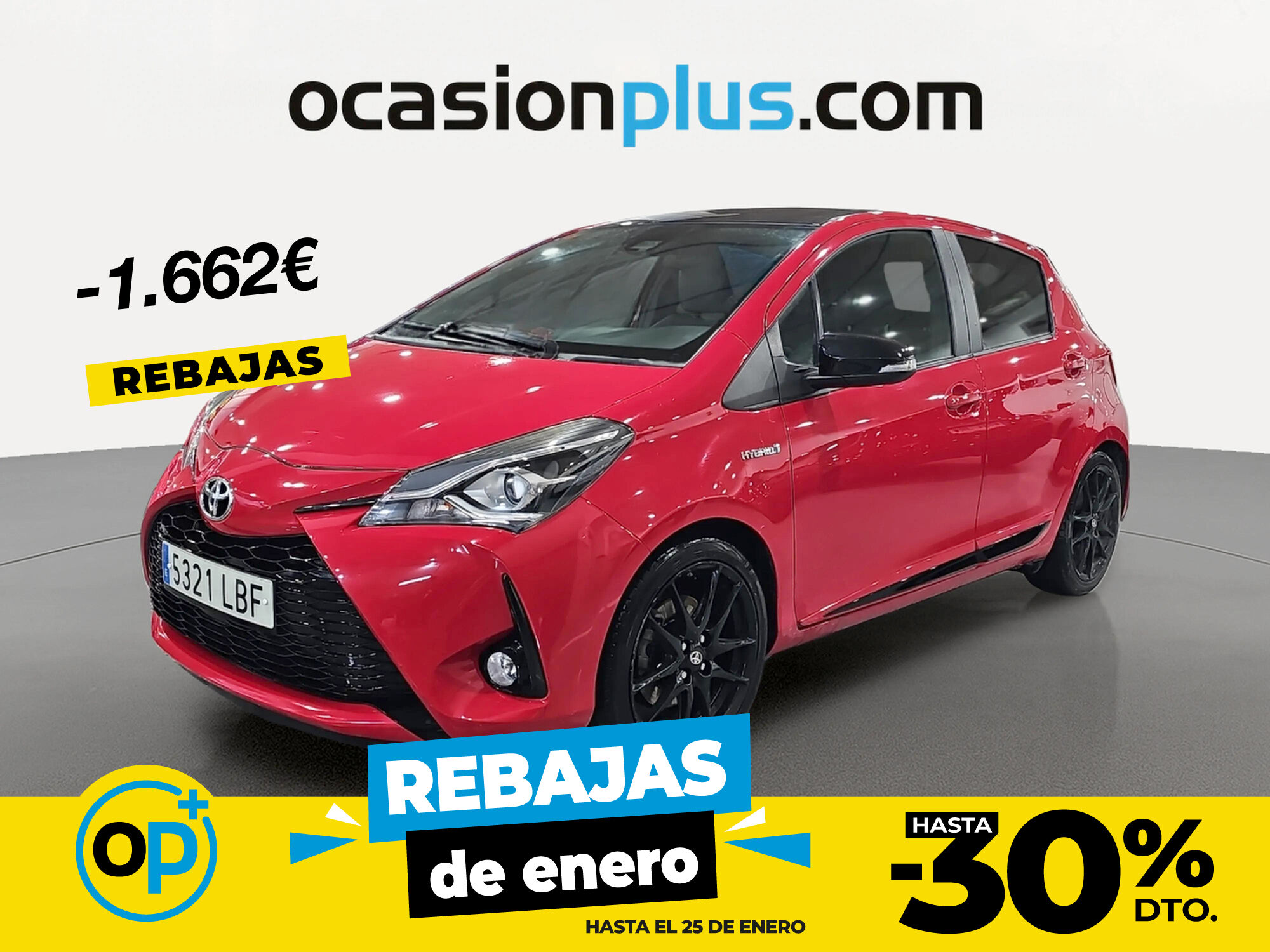 TOYOTA Yaris (1.5 Hybrid GR-Sport 74 kW (100 CV)) en Madrid