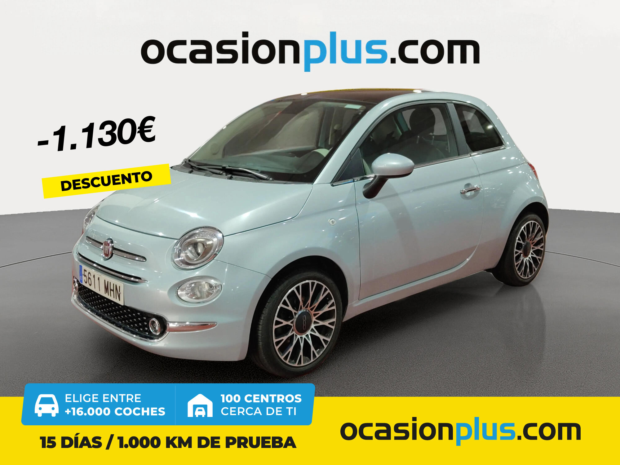 FIAT 500 (1.0 Hybrid Dolcevita 51 kW (70 CV)) en Madrid