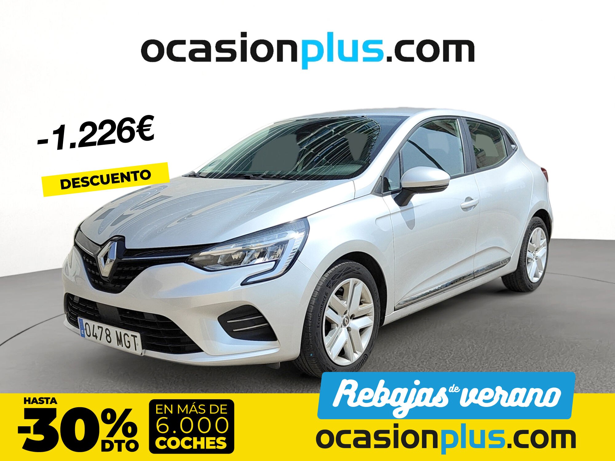 RENAULT Clio (Intens TCe 74 kW (100 CV)) en Madrid