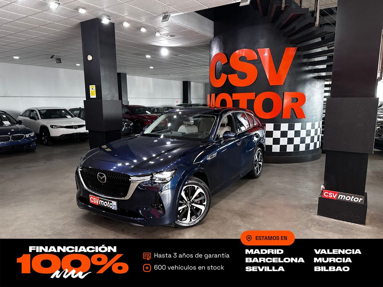 MAZDA CX-60 (e-Skyactiv PHEV Takumi) en Madrid
