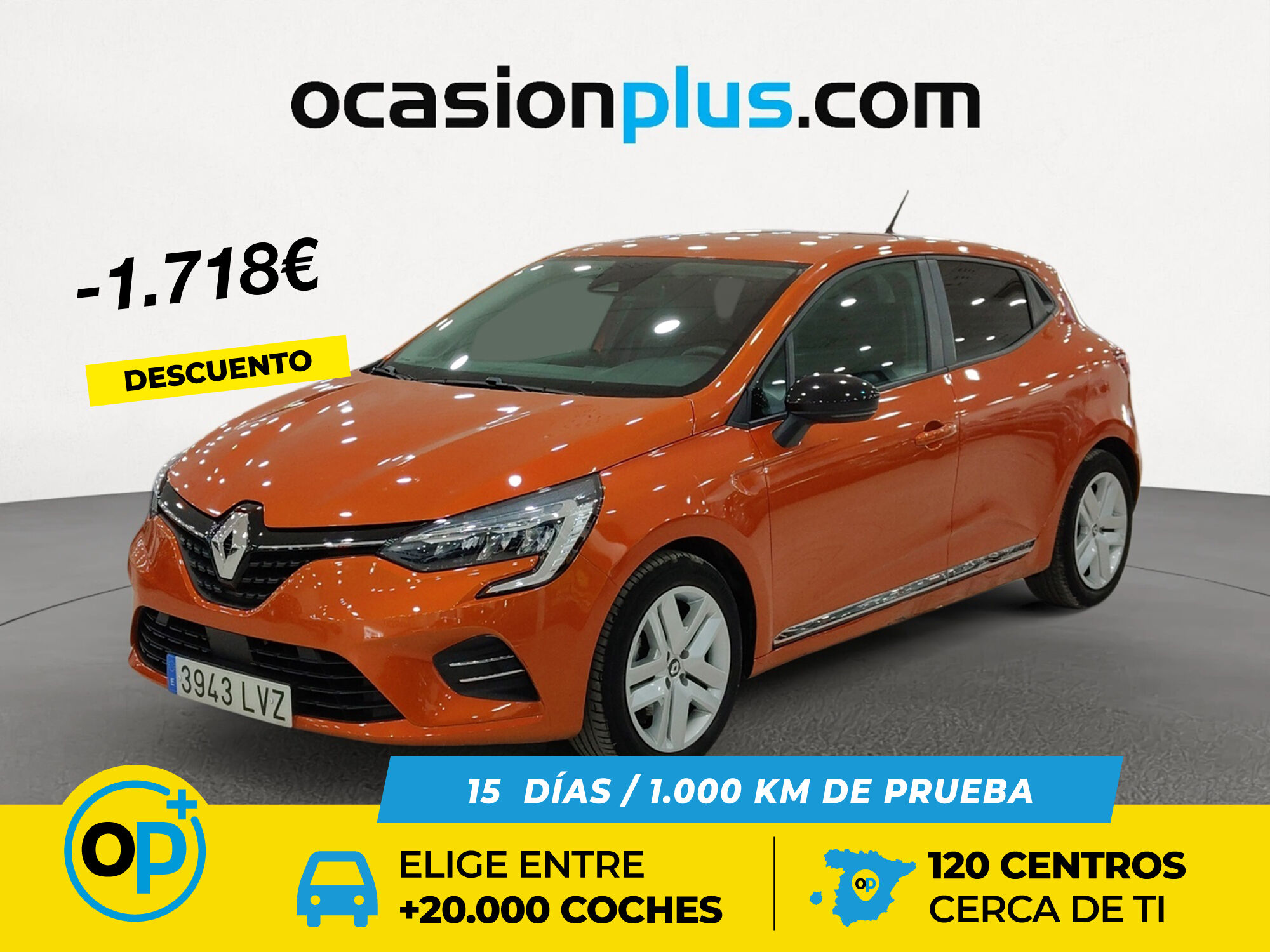 RENAULT Clio (Intens E-Tech Híbrido 103 kW (140 CV)) en Madrid