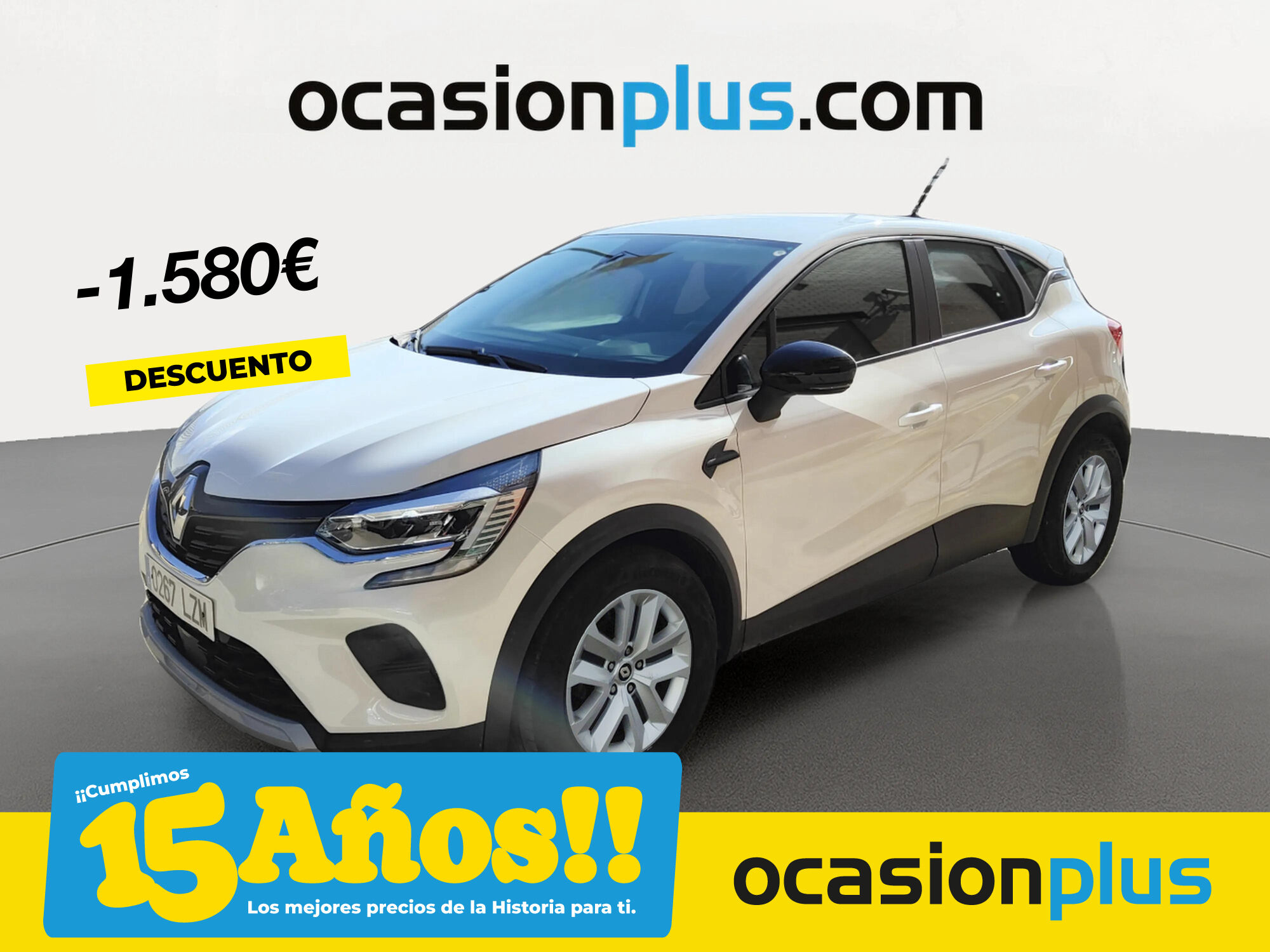 RENAULT Captur (Intens TCe GLP 74 kW (100 CV)) en Madrid