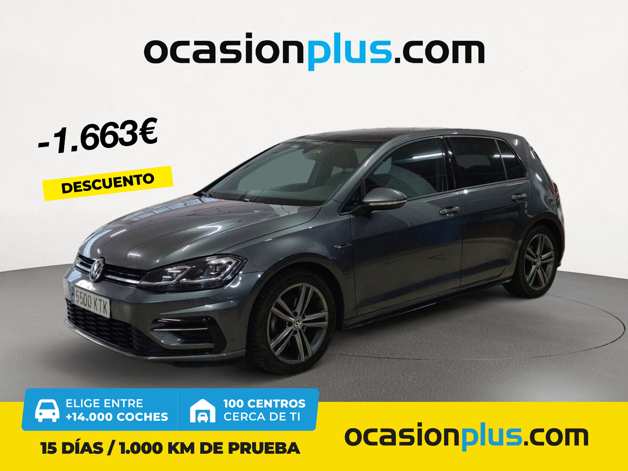 VOLKSWAGEN Golf (Sport R-Line 1.5 TSI Evo 110 kW (150 CV)) en Madrid