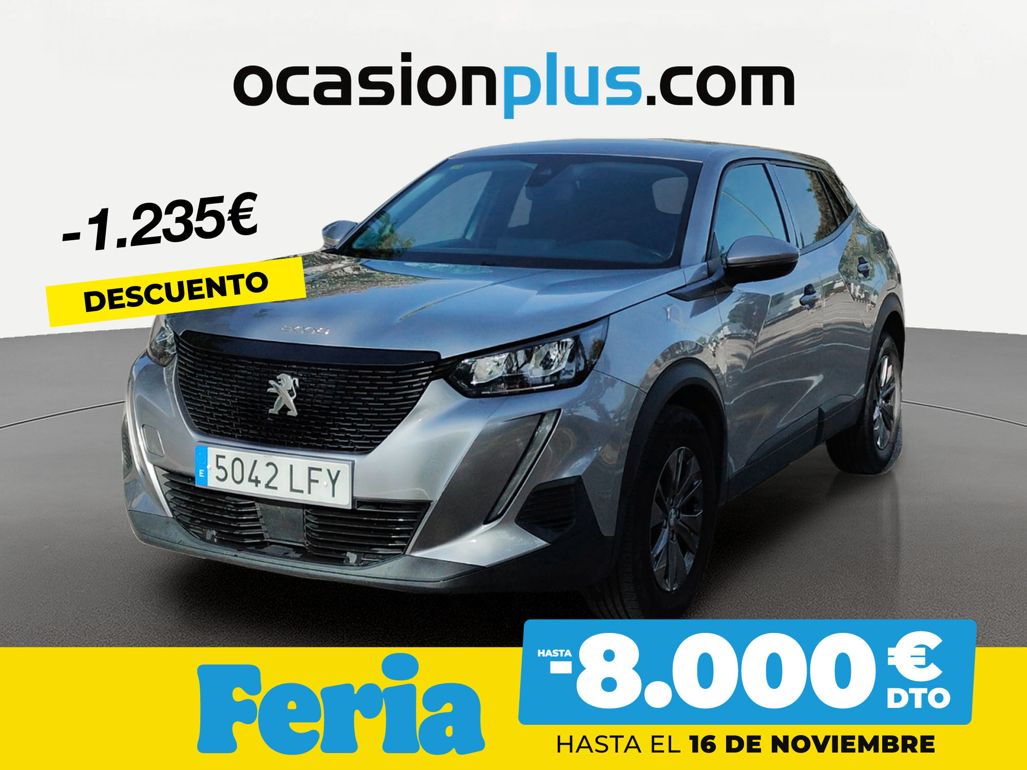 PEUGEOT 2008 (BlueHDi 100 S&S Active 75 kW (100 CV)) en Madrid